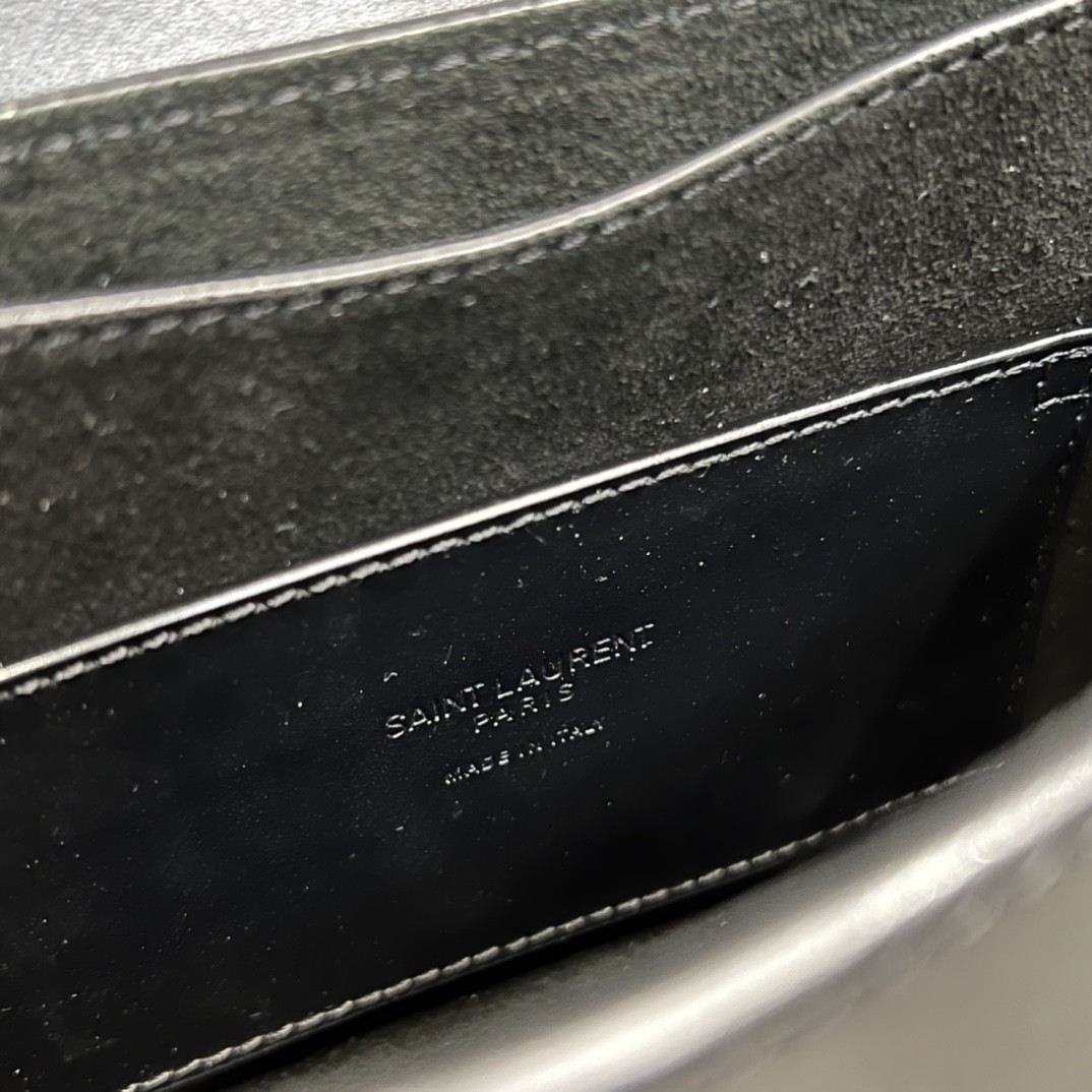 Y*L KAIA SMALL SATCHEL IN SMOOTH LEATHER 7.2 X 6.1 X 2.1 INCHES