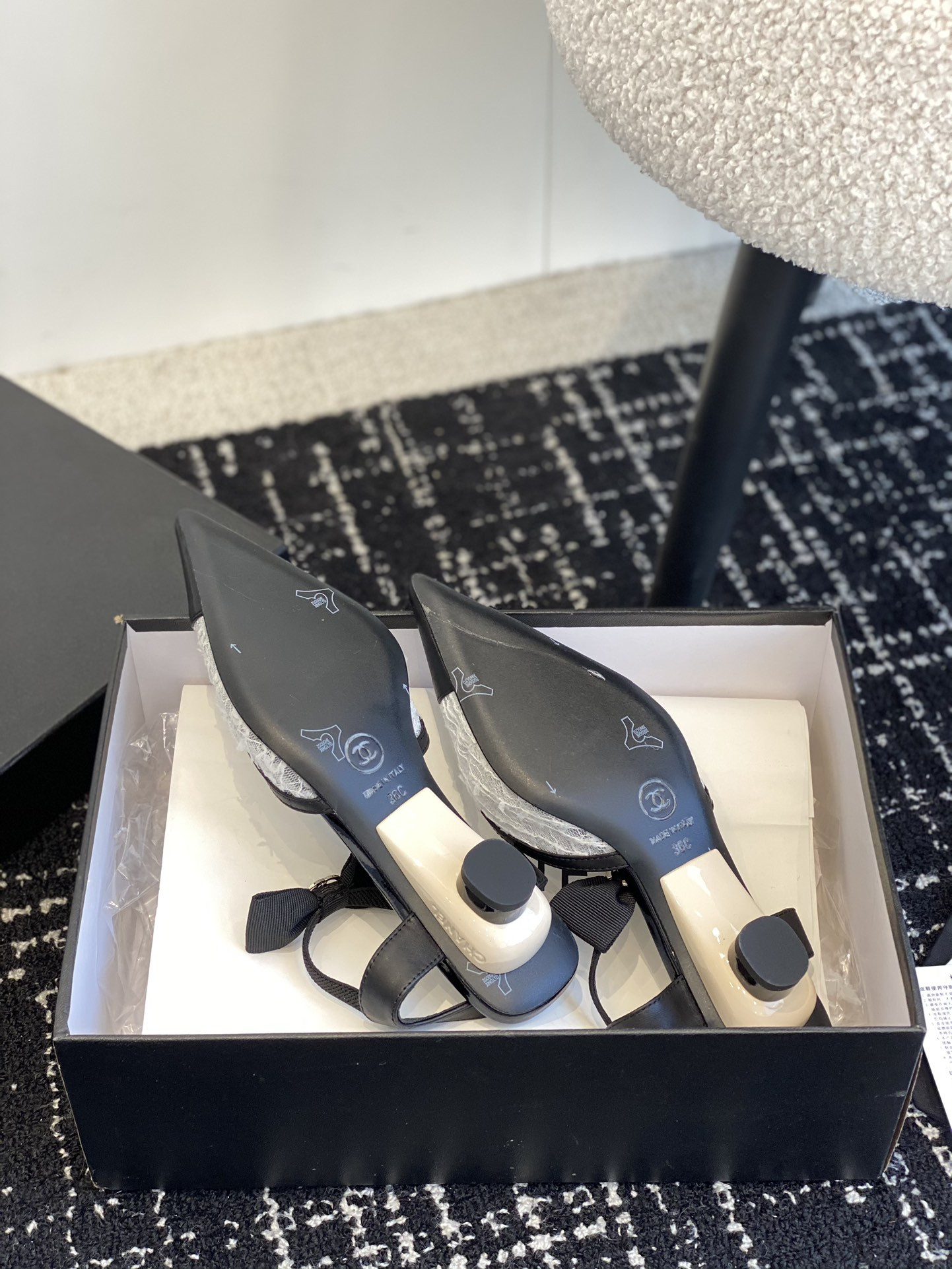 UA Ch*el SLINGBACKS