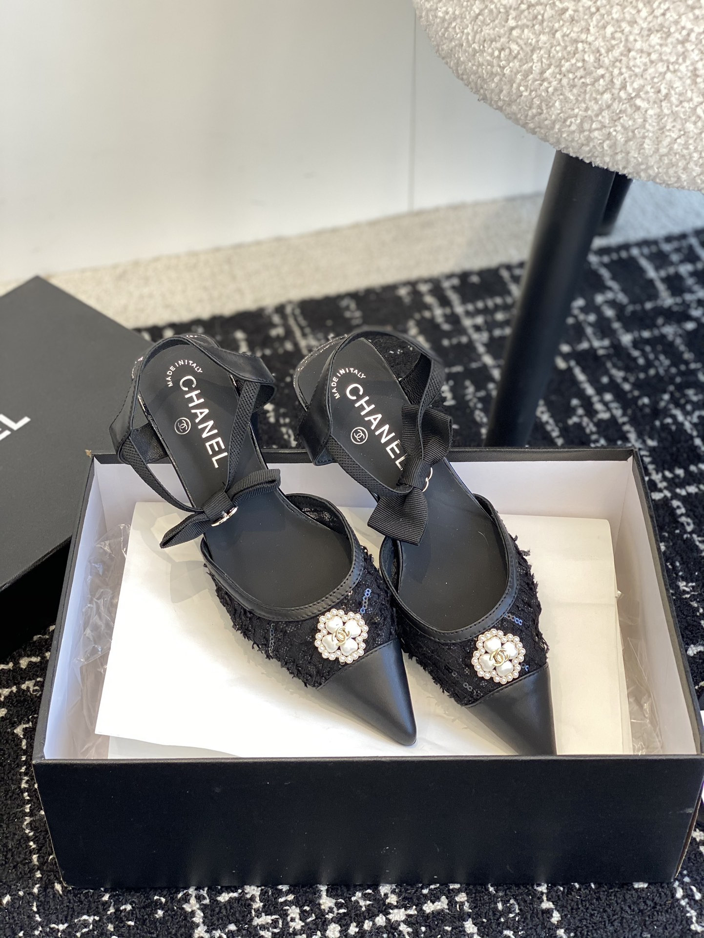 UA Ch*el SLINGBACKS