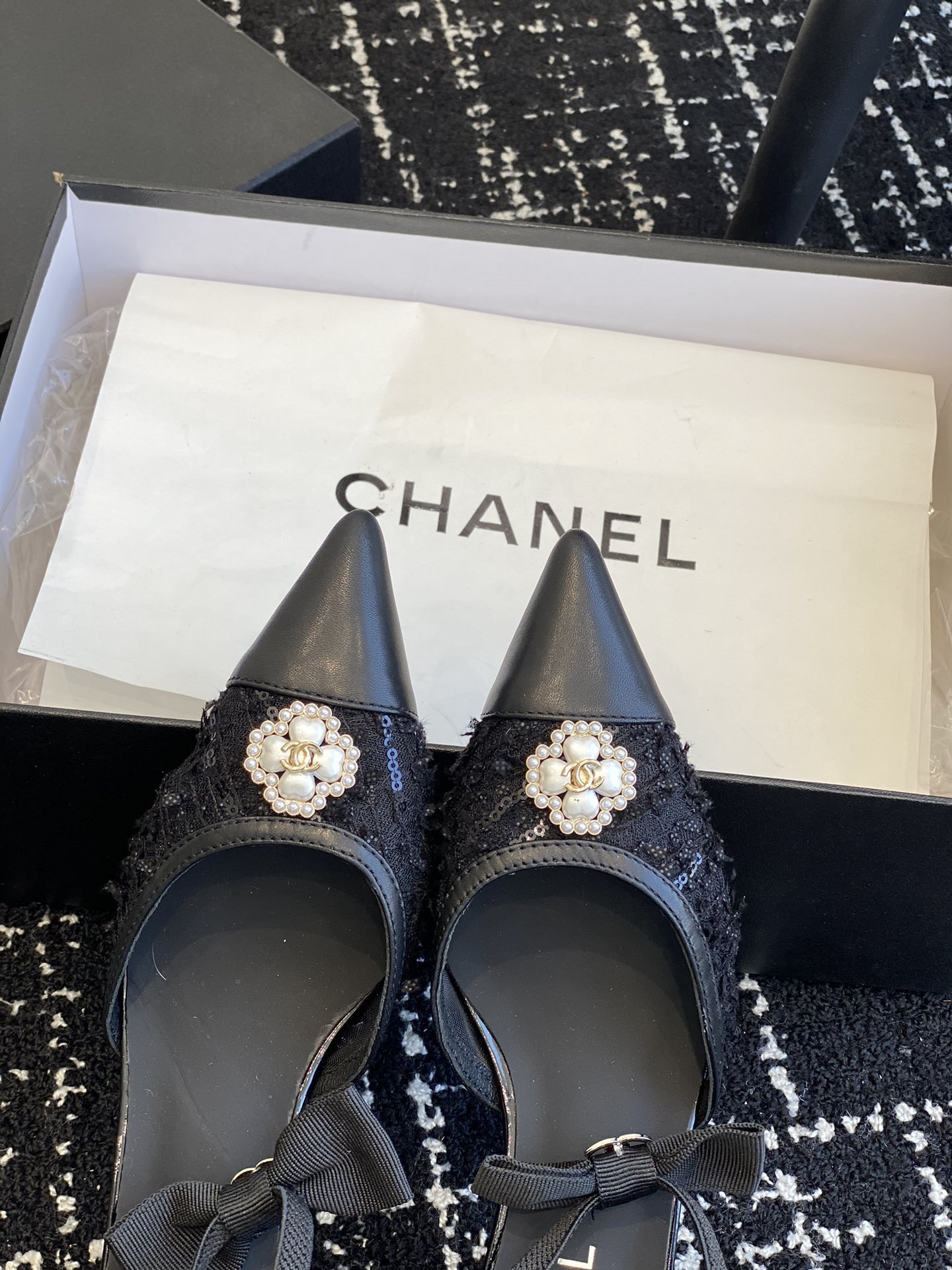 UA Ch*el SLINGBACKS