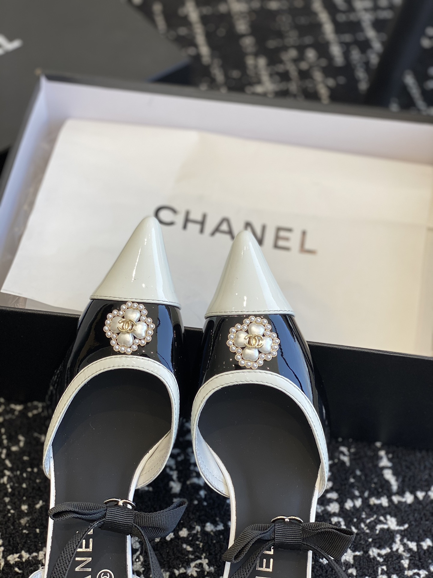 UA Ch*el SLINGBACKS