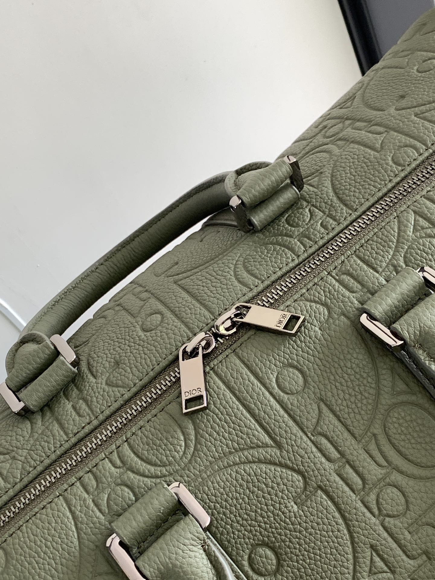 D*0r Weekender 40 Khaki D*0r Gravity Leather and Khaki Grained Calfskin 57.5 x 34.5 x 22 cm