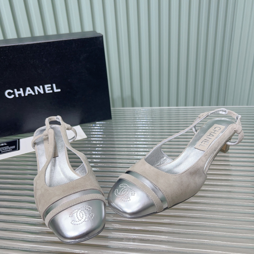 UA Ch*el SLINGBACKS