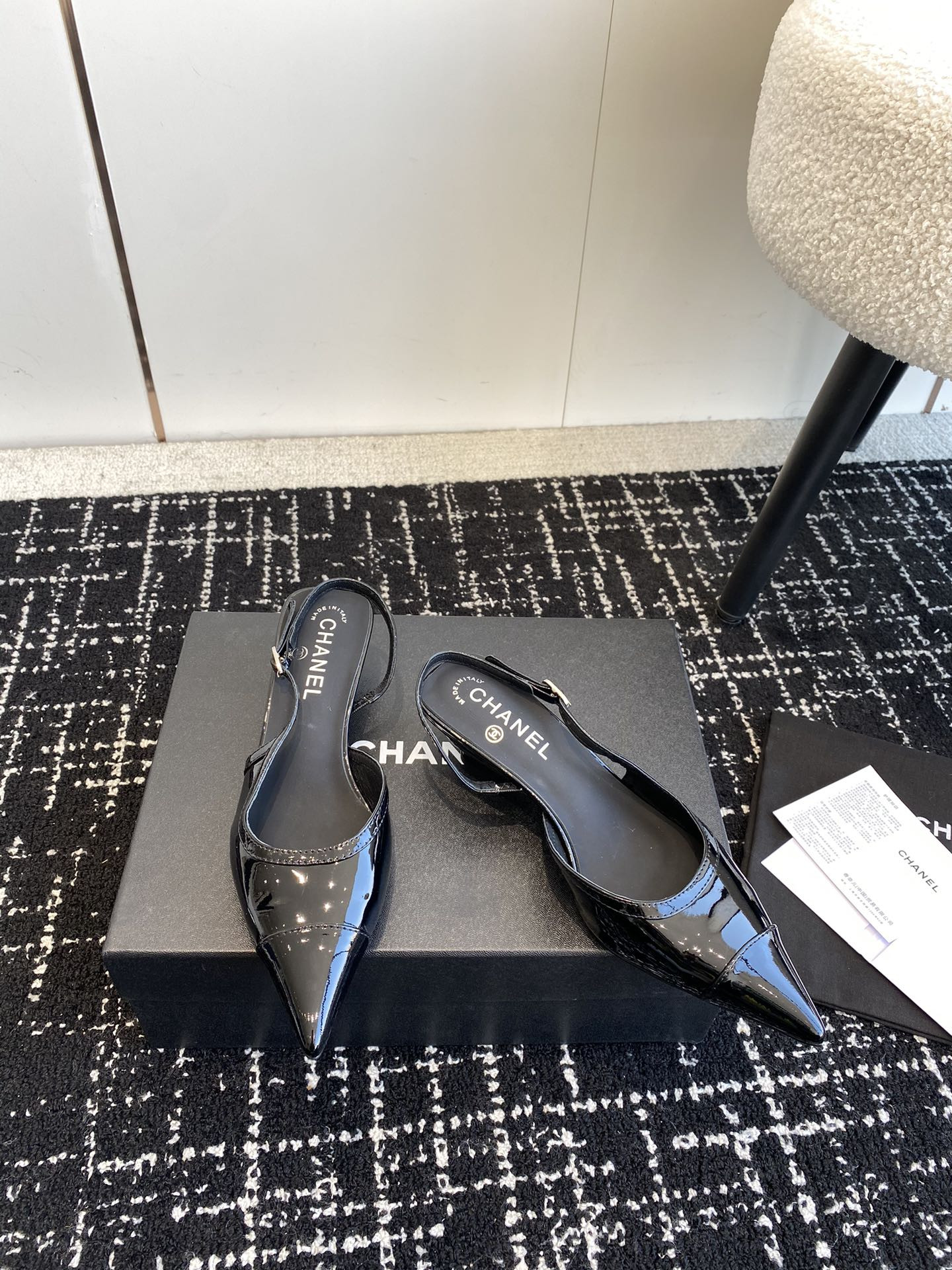 UA Ch*el SLINGBACKS
