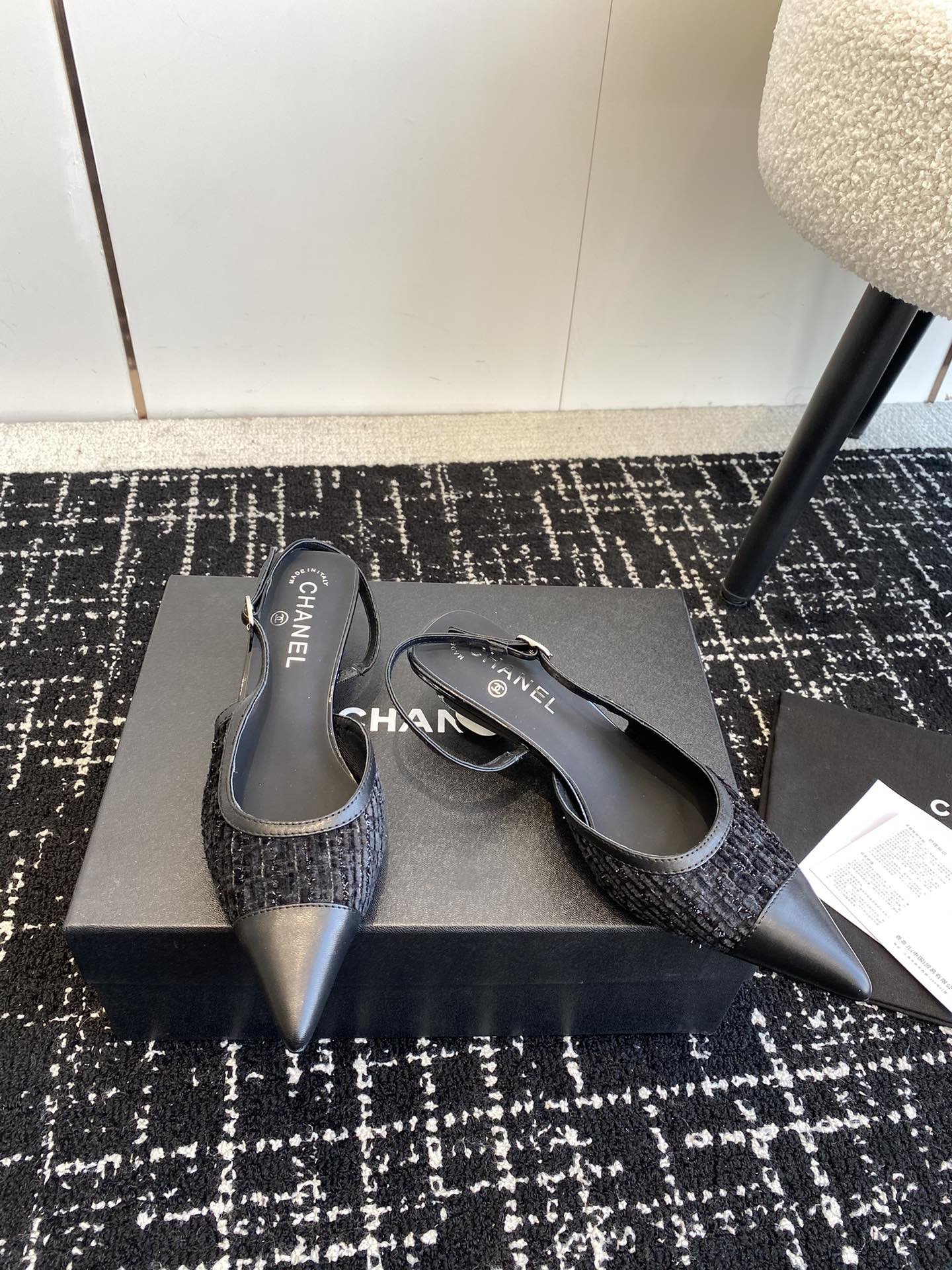 UA Ch*el SLINGBACKS