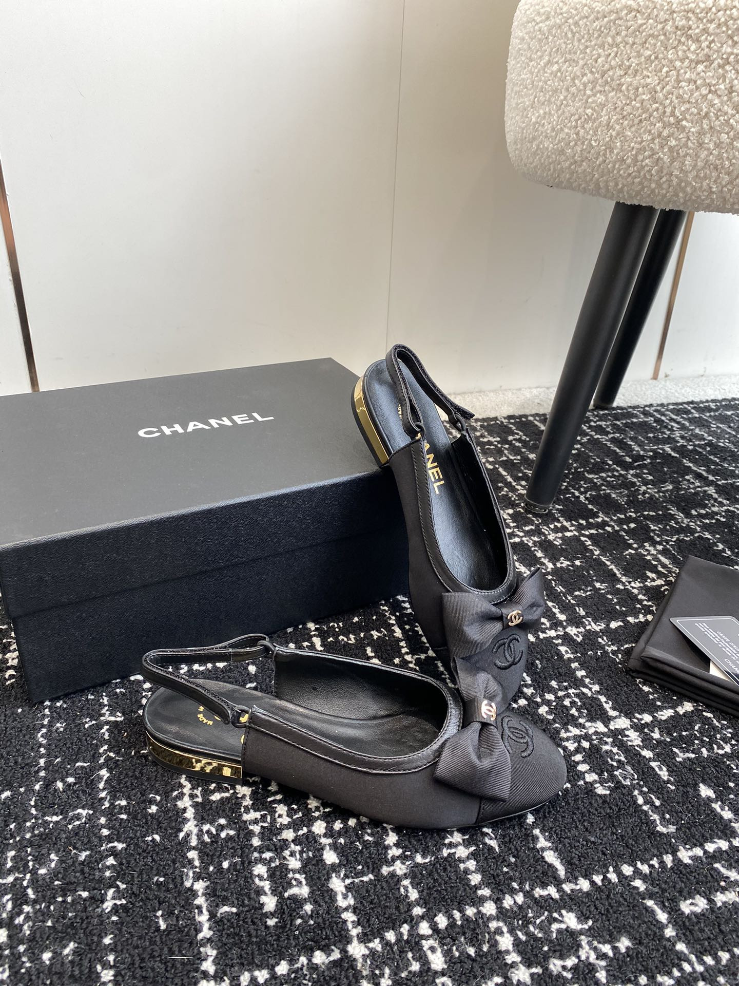 UA Ch*el SLINGBACKS