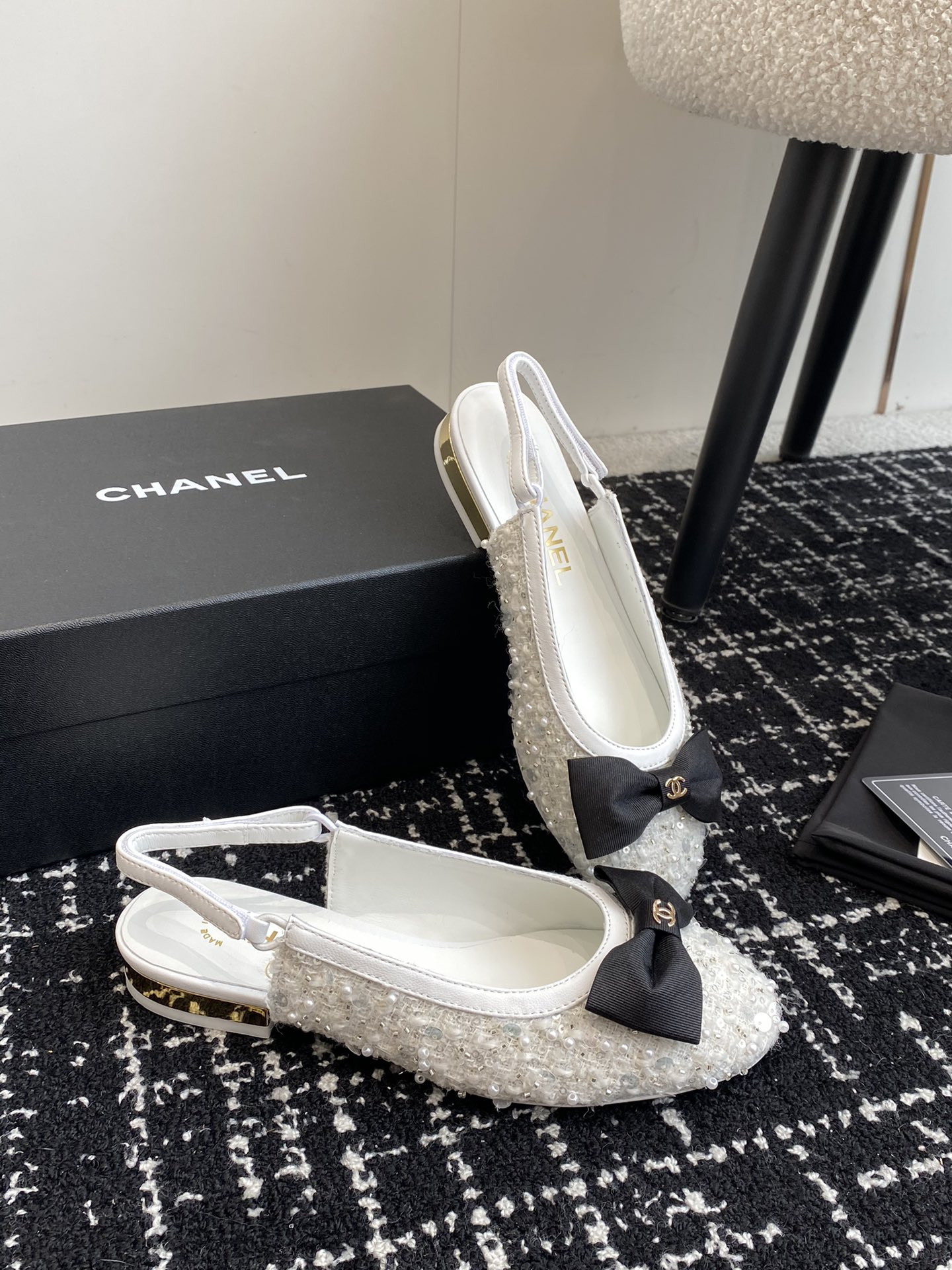 UA Ch*el SLINGBACKS