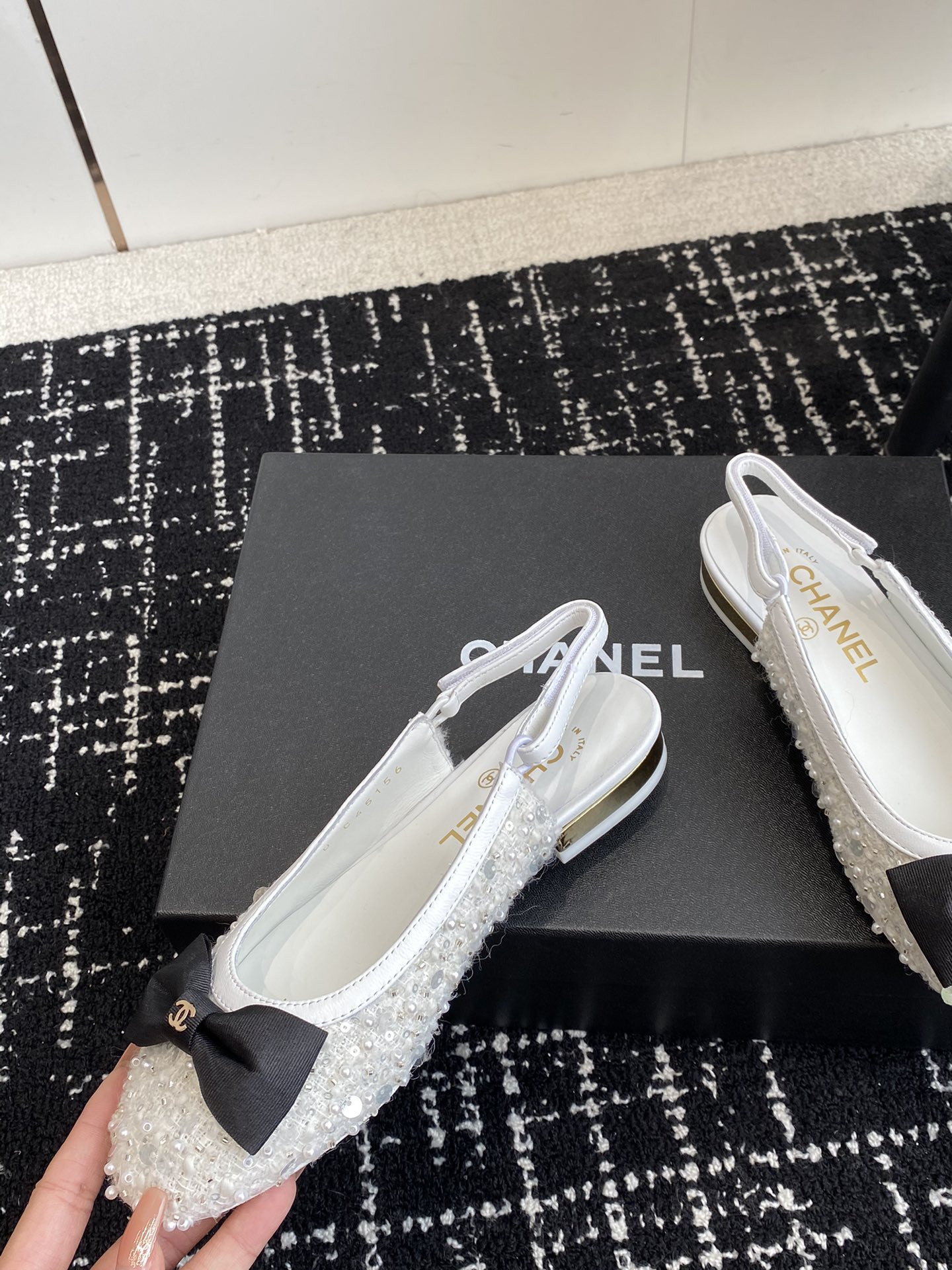 UA Ch*el SLINGBACKS