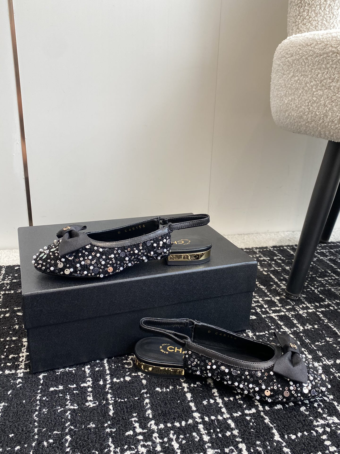 UA Ch*el SLINGBACKS