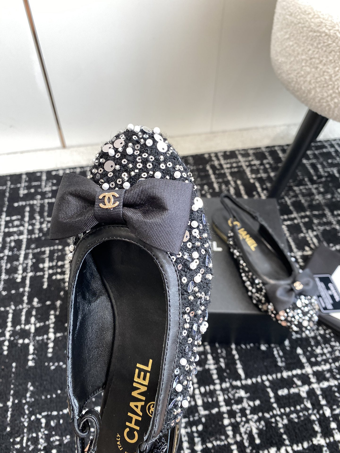UA Ch*el SLINGBACKS