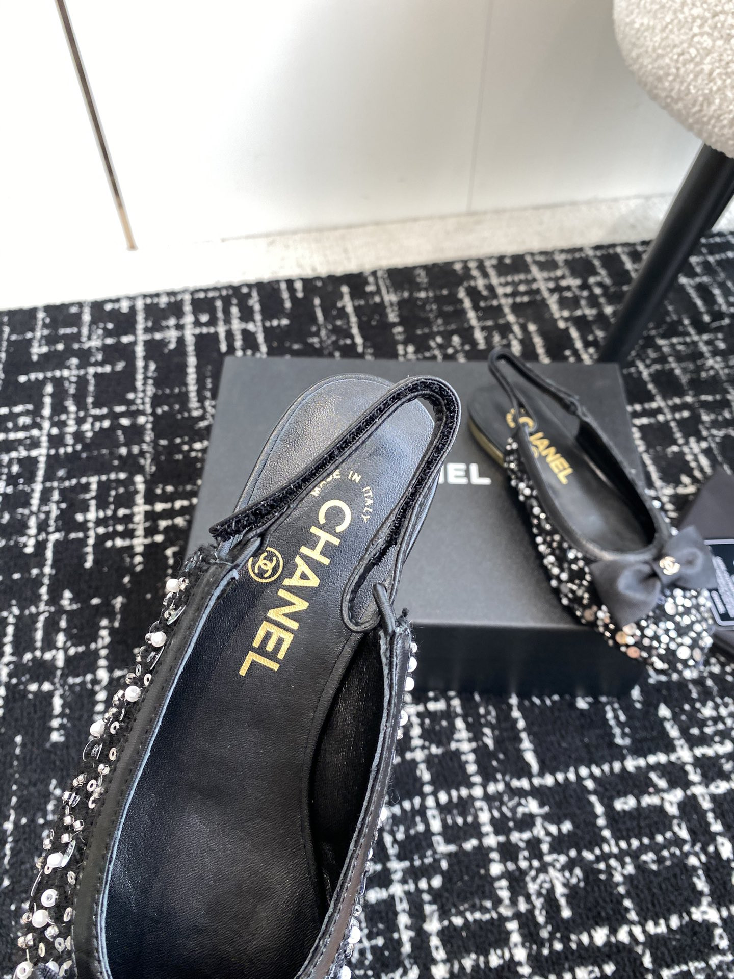 UA Ch*el SLINGBACKS