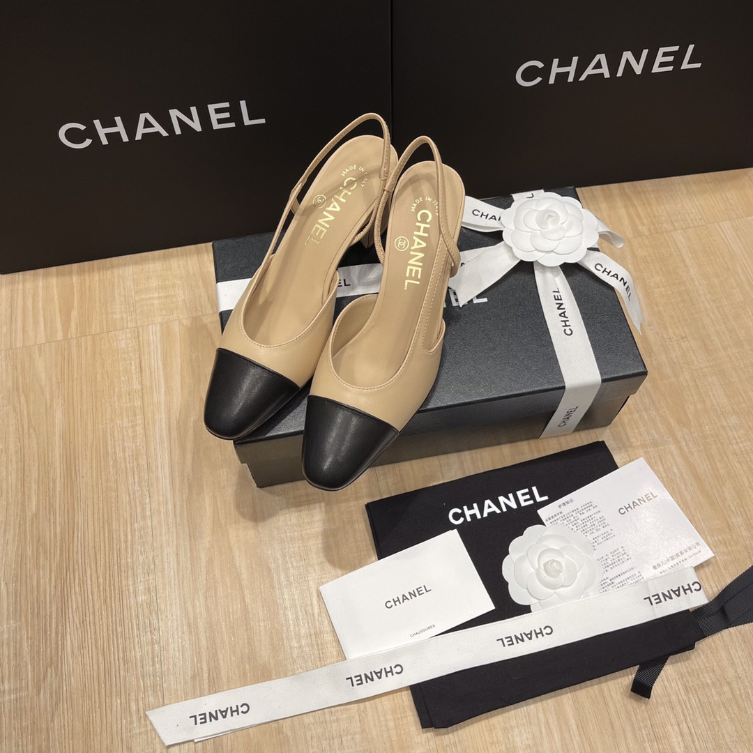 UA Ch*el SLINGBACKS