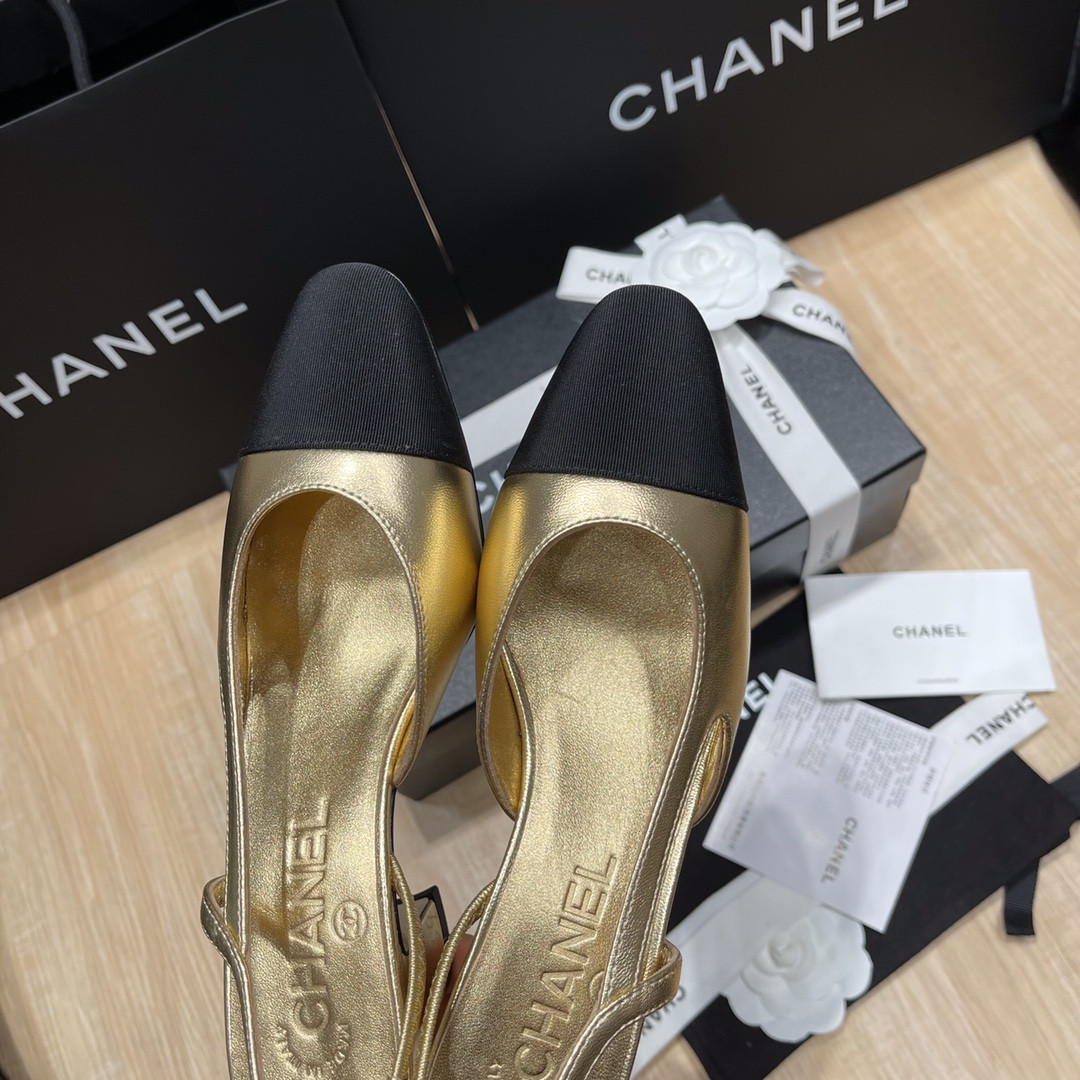 UA Ch*el SLINGBACKS