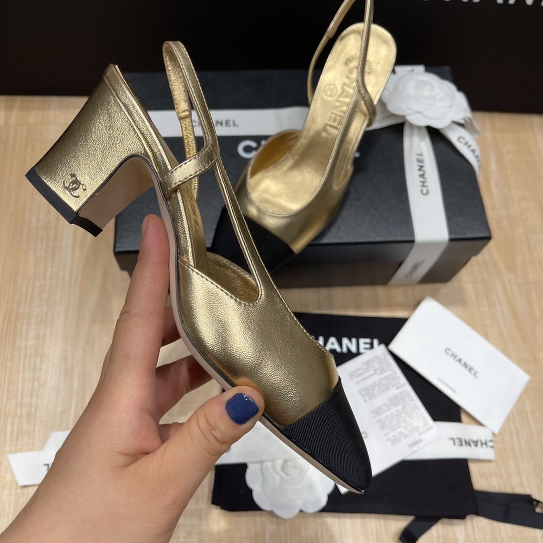 UA Ch*el SLINGBACKS