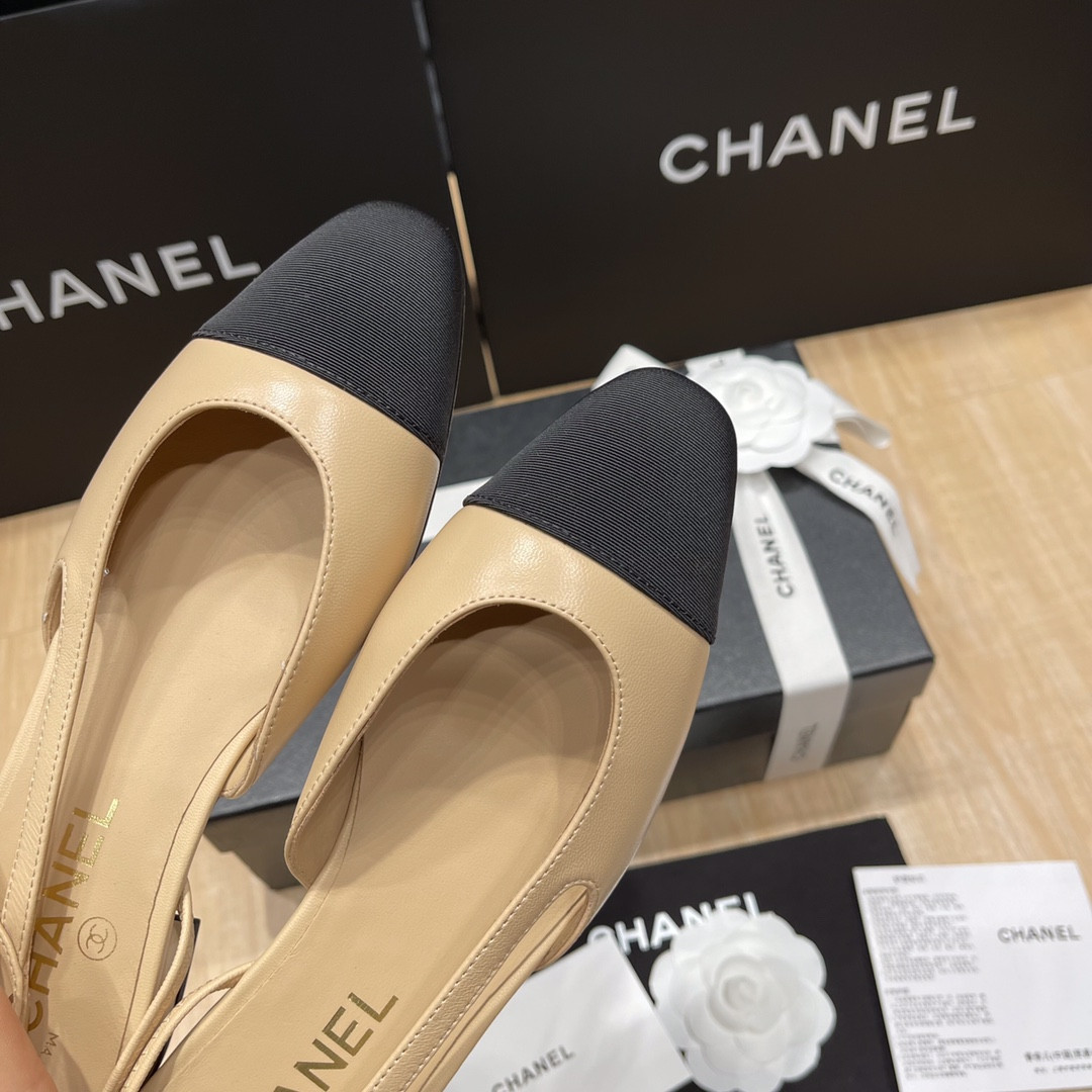 UA Ch*el SLINGBACKS FLAT