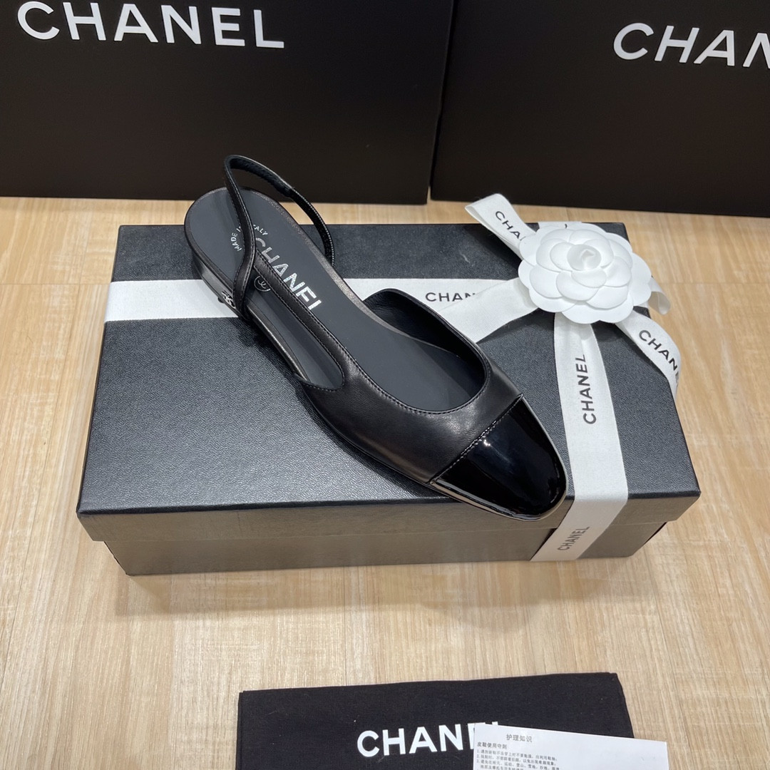 UA Ch*el SLINGBACKS FLAT
