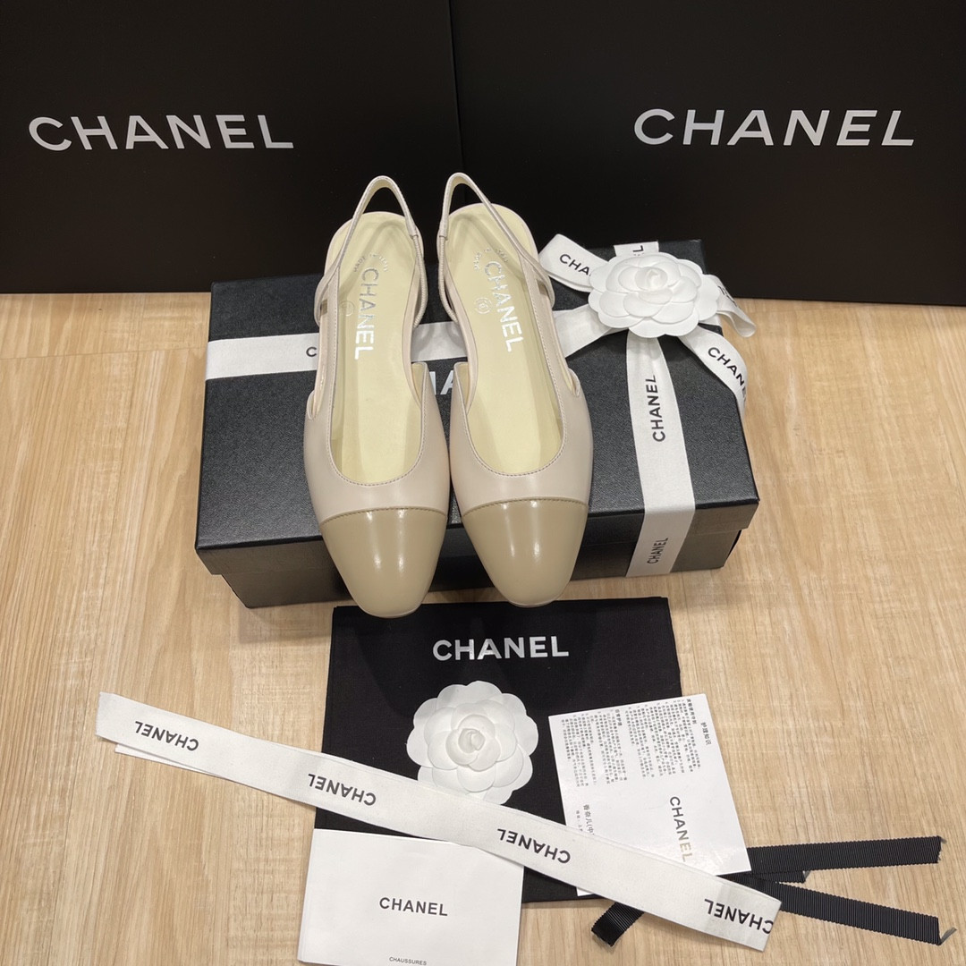 UA Ch*el SLINGBACKS FLAT