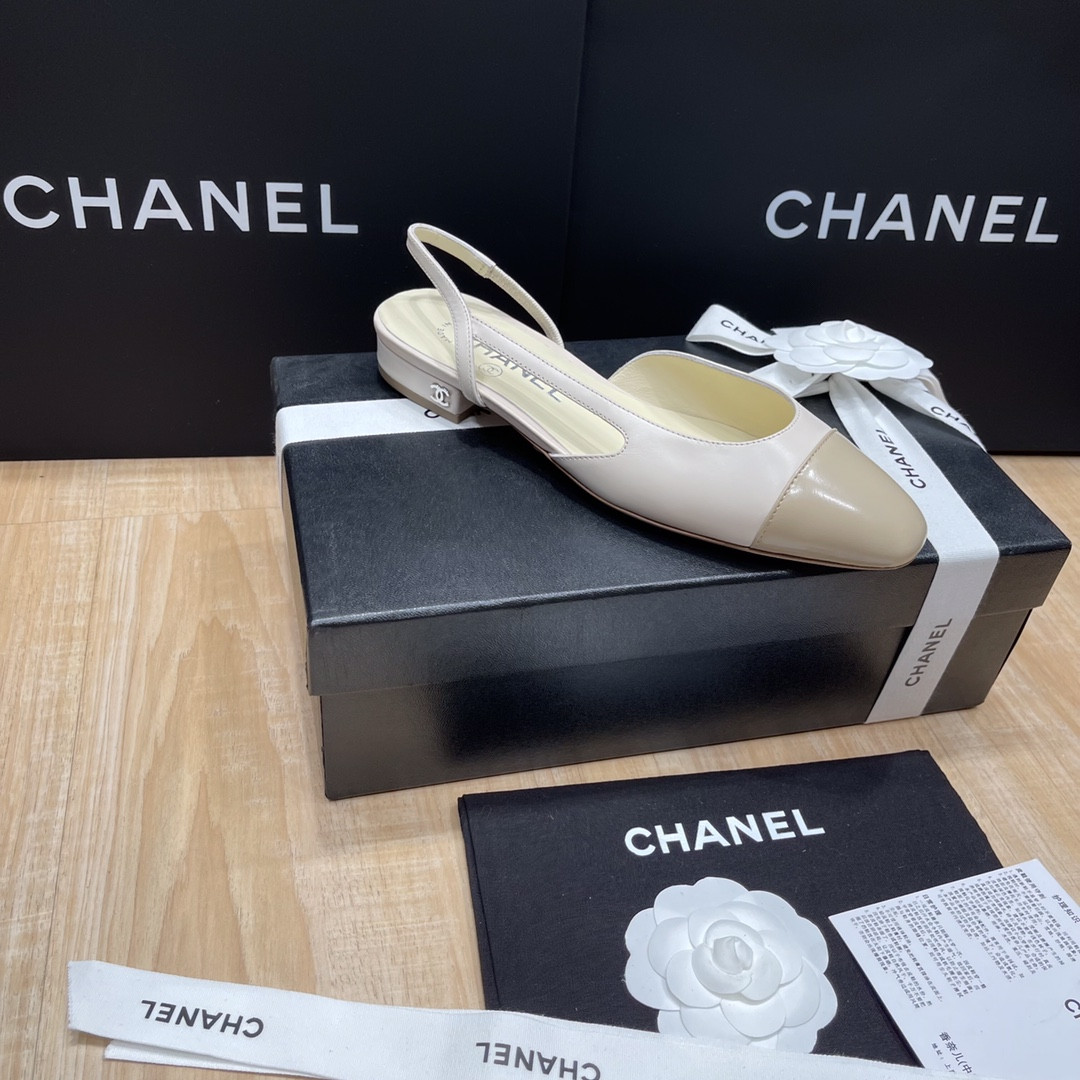UA Ch*el SLINGBACKS FLAT