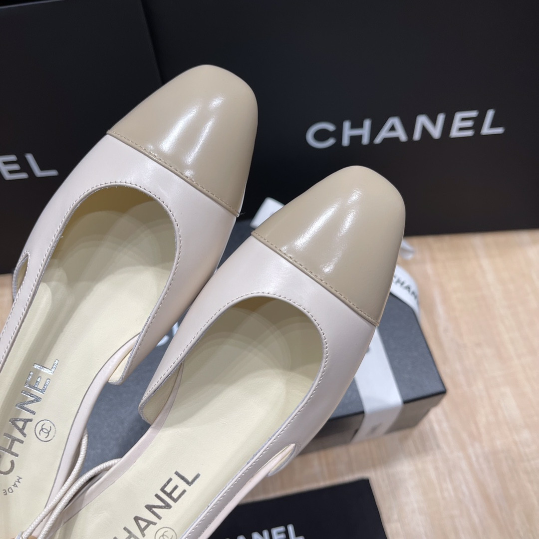 UA Ch*el SLINGBACKS FLAT