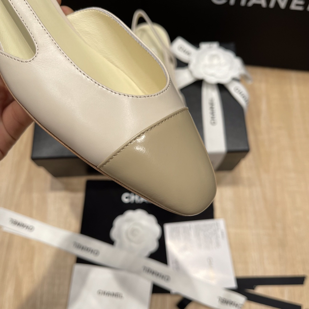 UA Ch*el SLINGBACKS FLAT