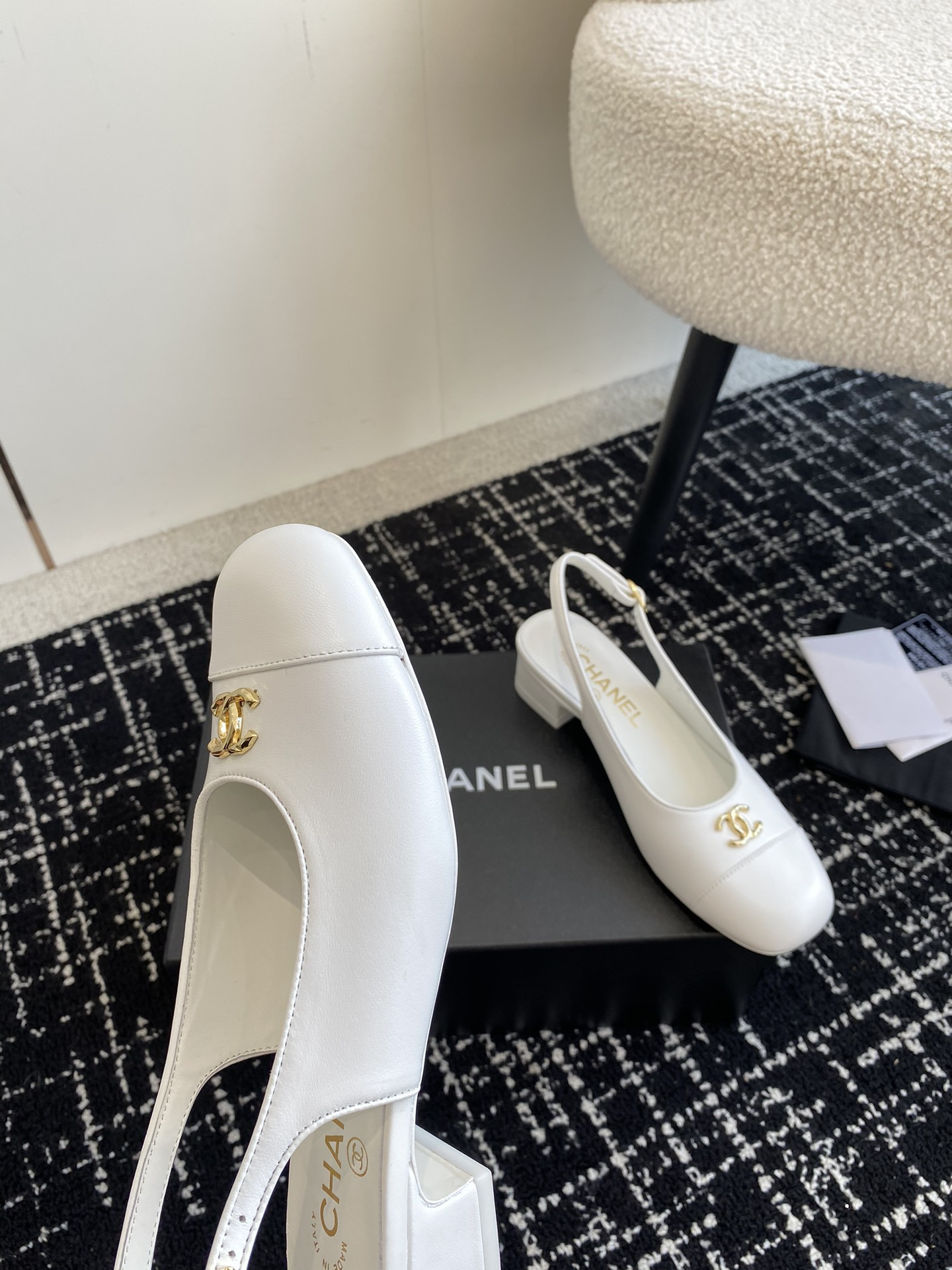 UA Ch*el SLINGBACKS