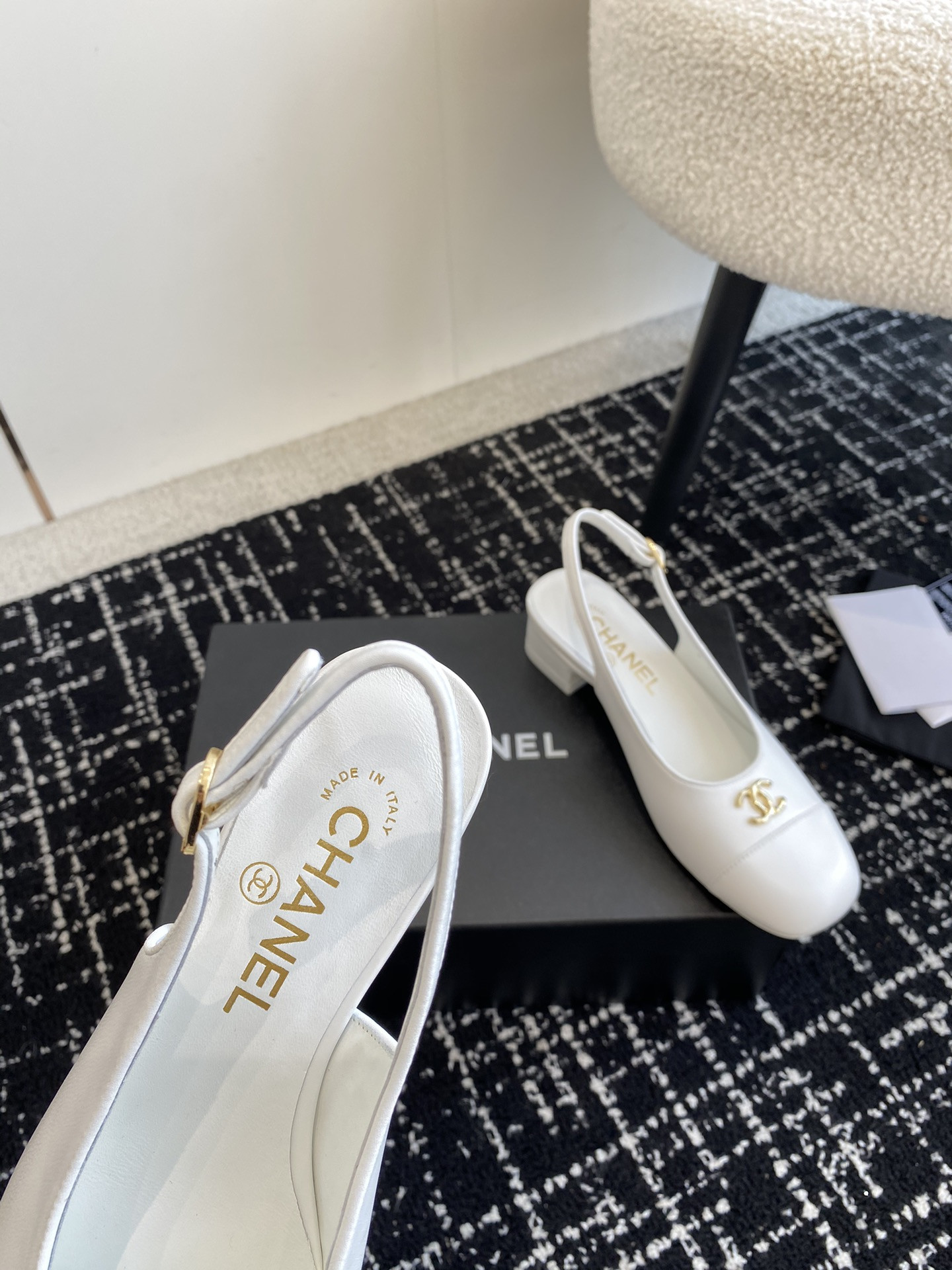 UA Ch*el SLINGBACKS