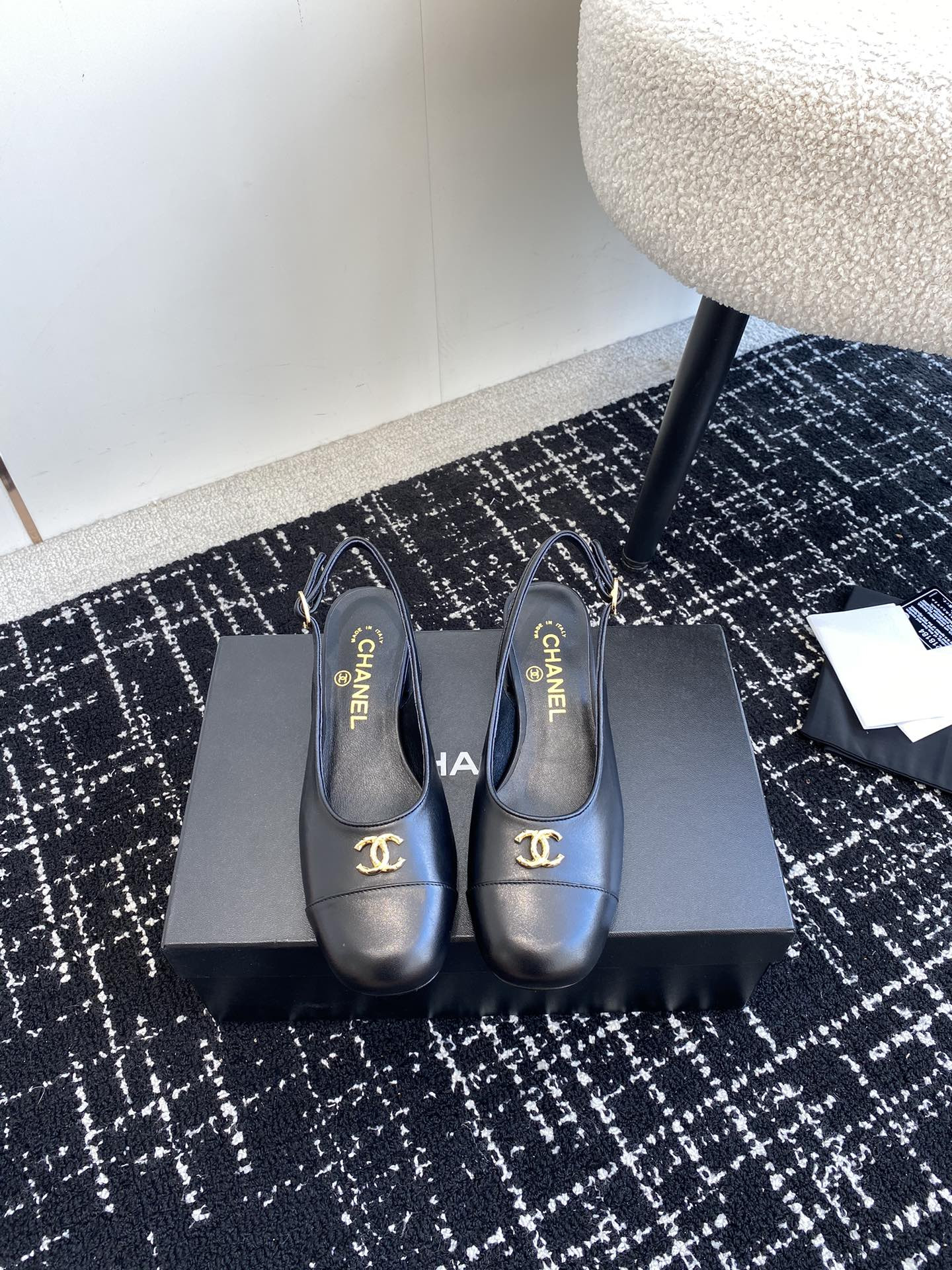 UA Ch*el SLINGBACKS