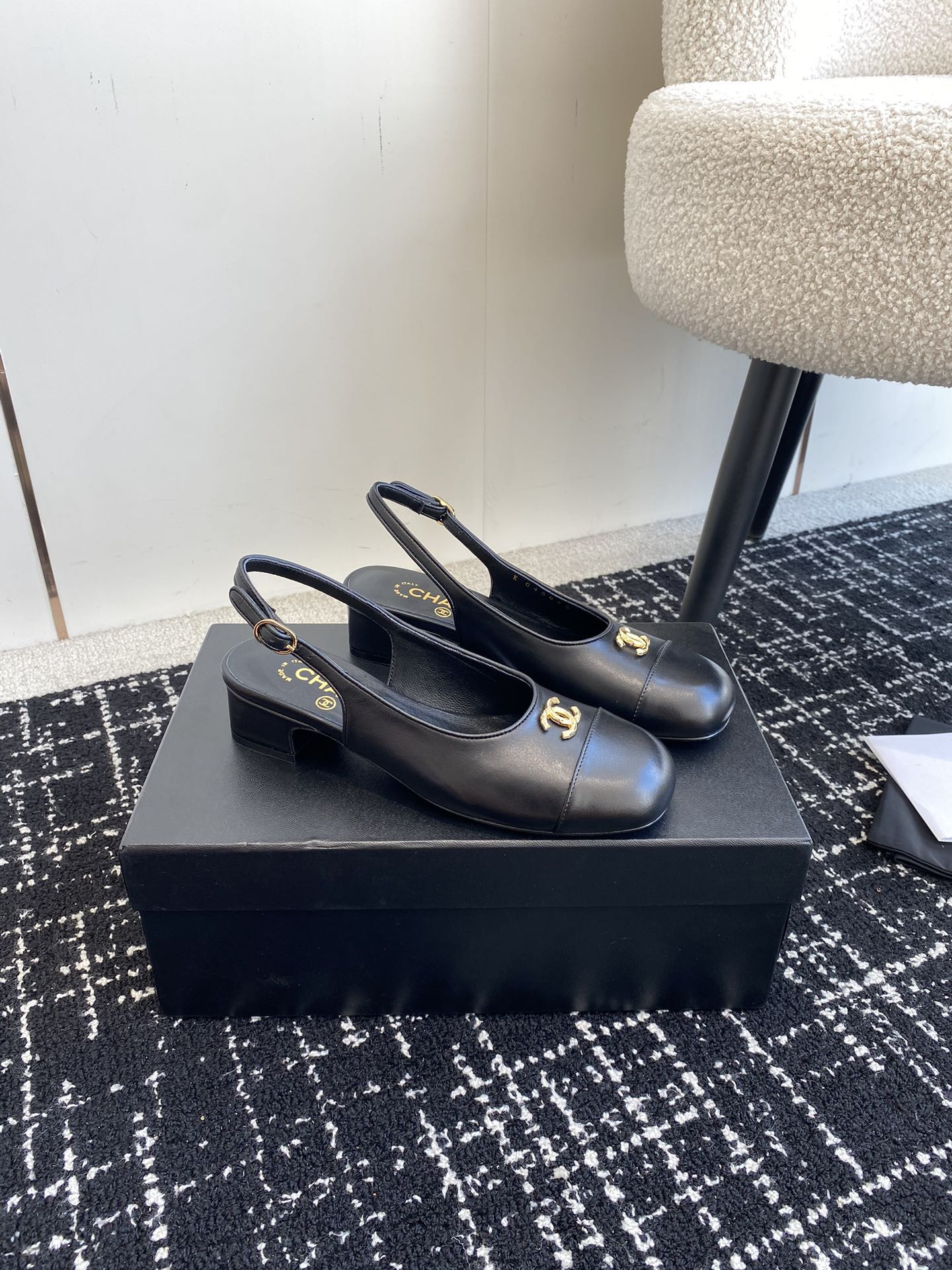 UA Ch*el SLINGBACKS