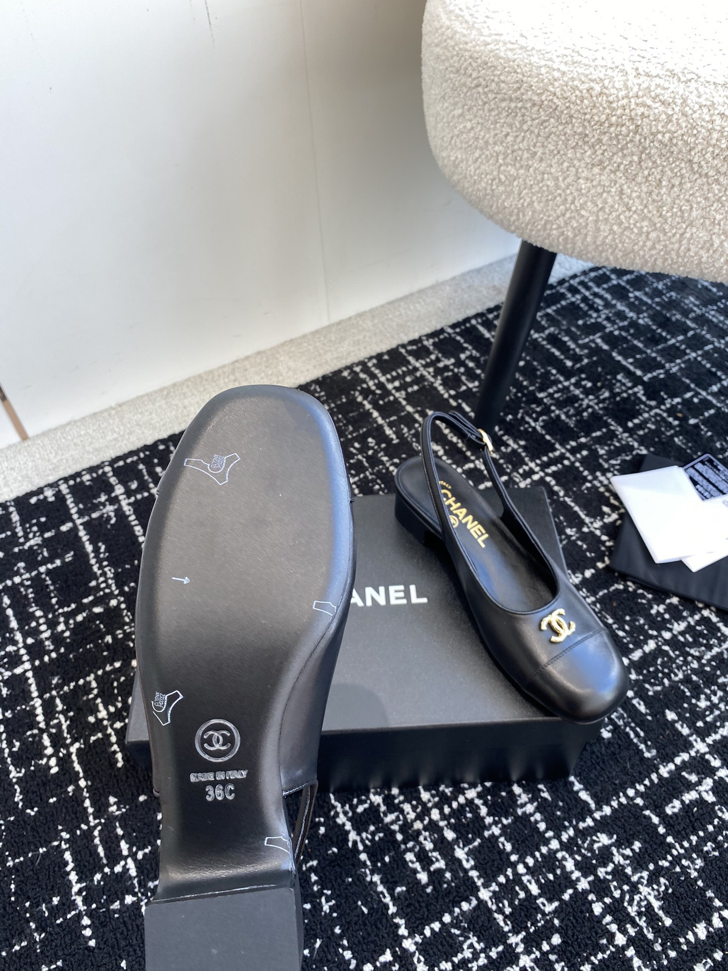UA Ch*el SLINGBACKS
