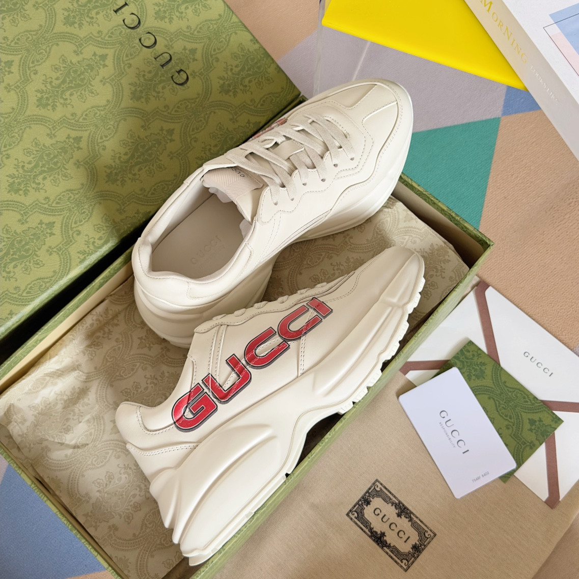 UA G*u*i Rhyton Sneaker