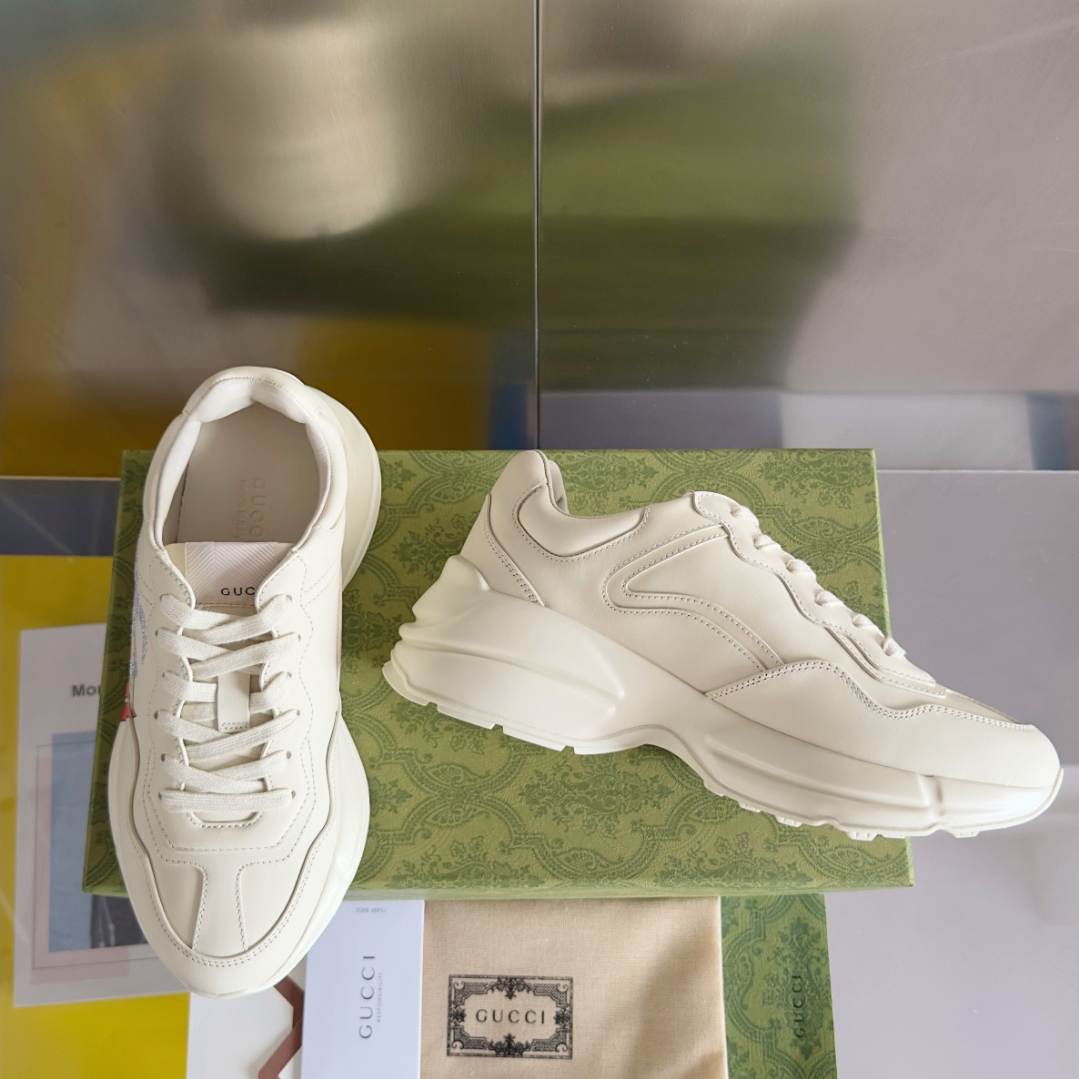 UA G*u*i Rhyton Sneaker