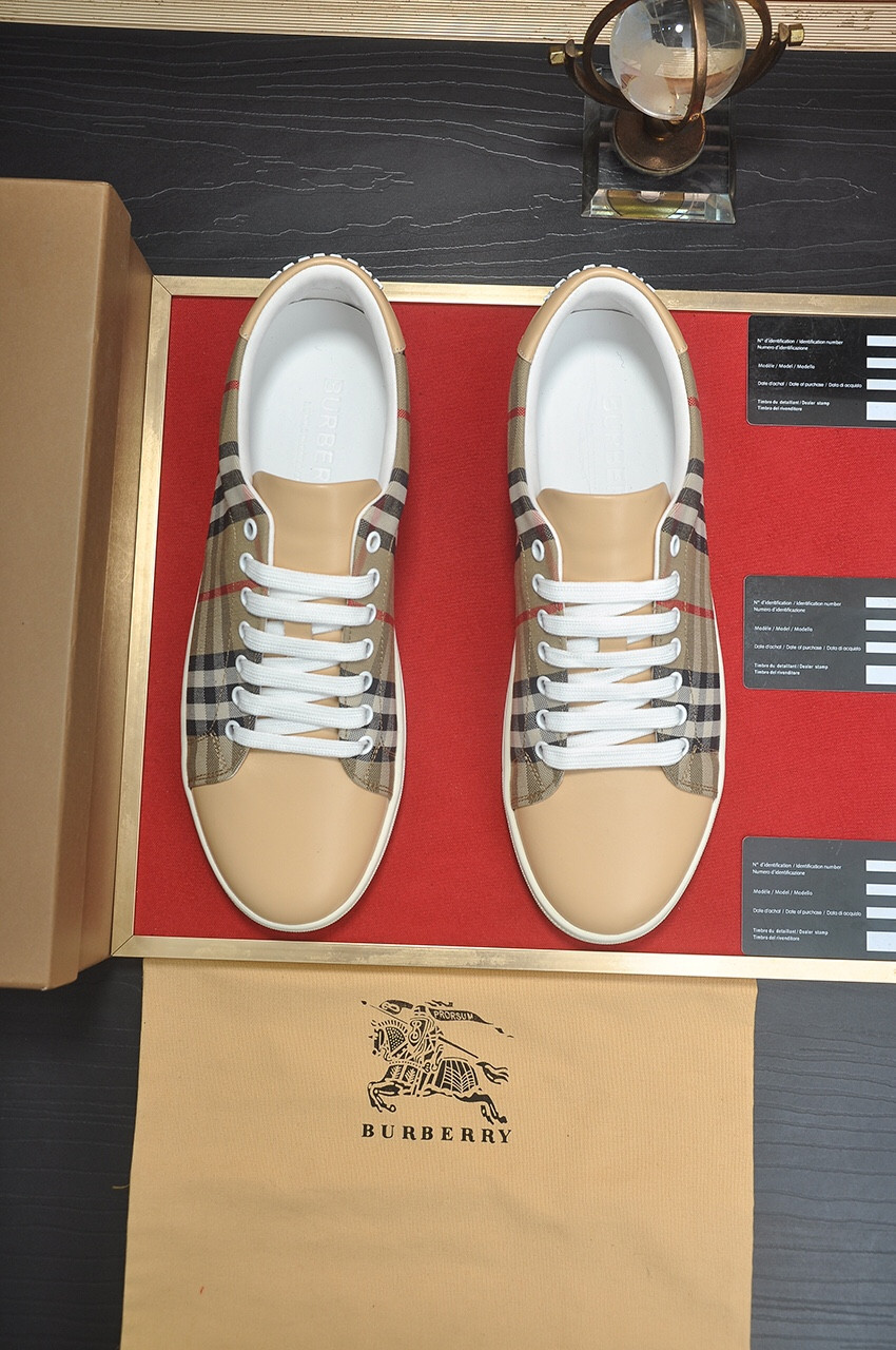 UA B**rry Check Sneakers