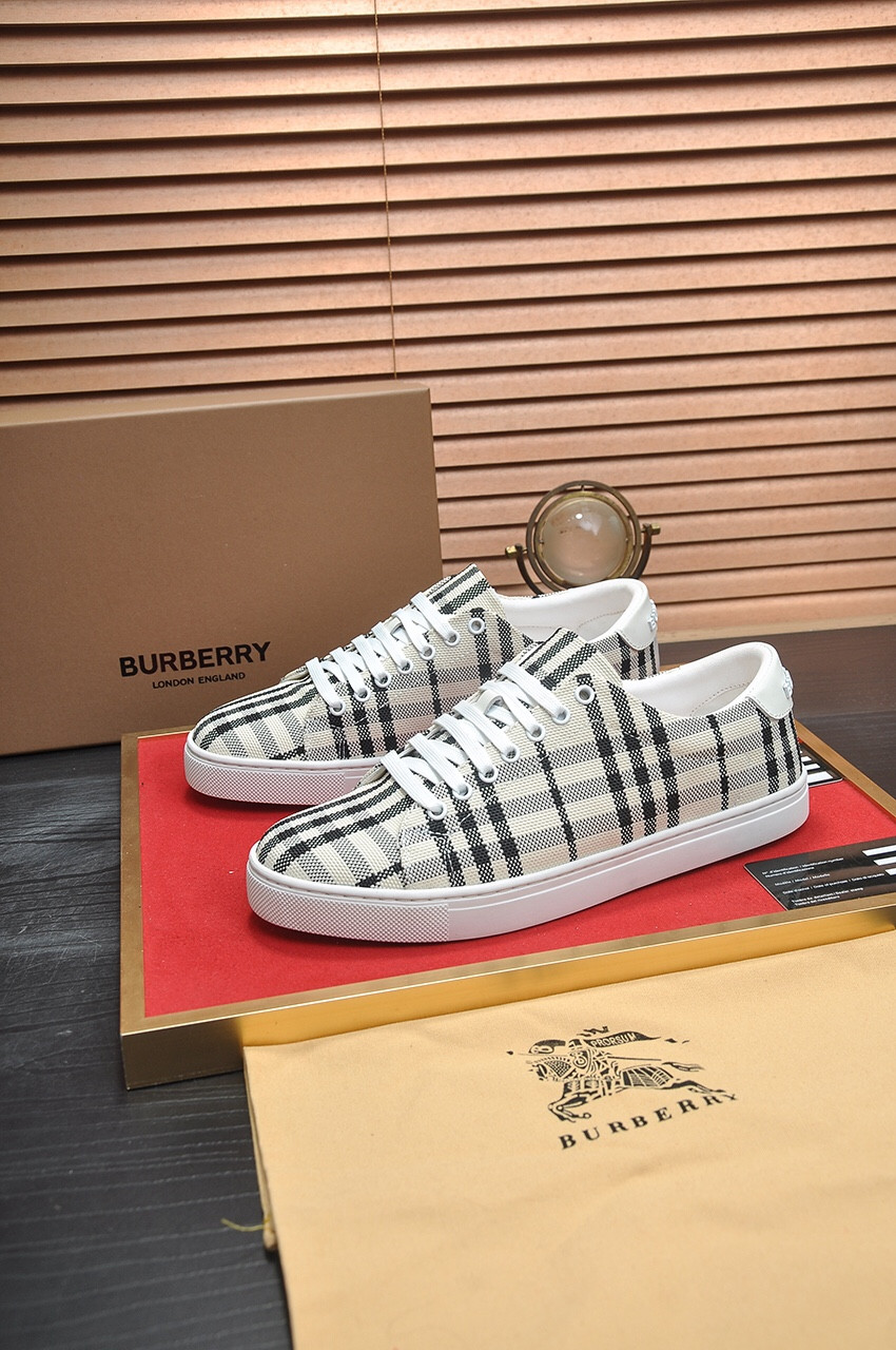 UA B**rry Check Sneakers
