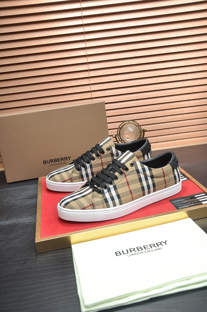 UA B**rry Check Sneakers