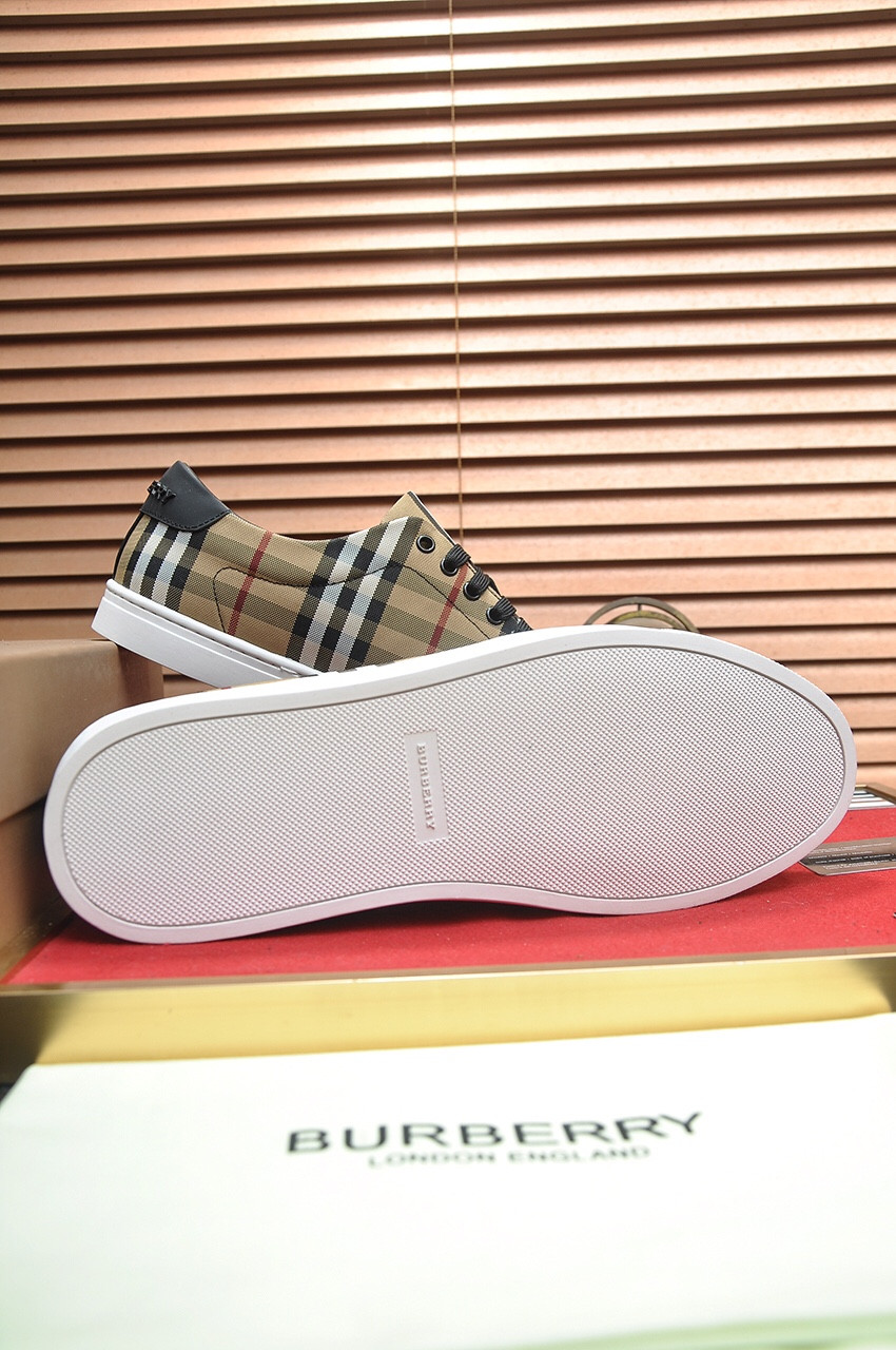 UA B**rry Check Sneakers