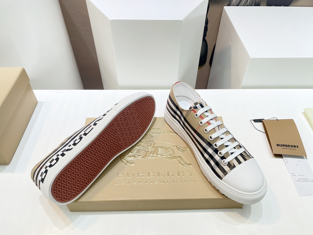 UA B**rry Check Sneakers