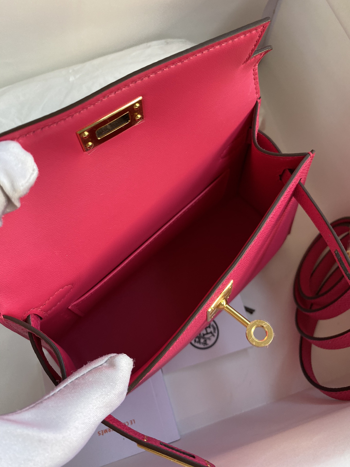 Hermès Mini Kelly 19 19×6×12CM