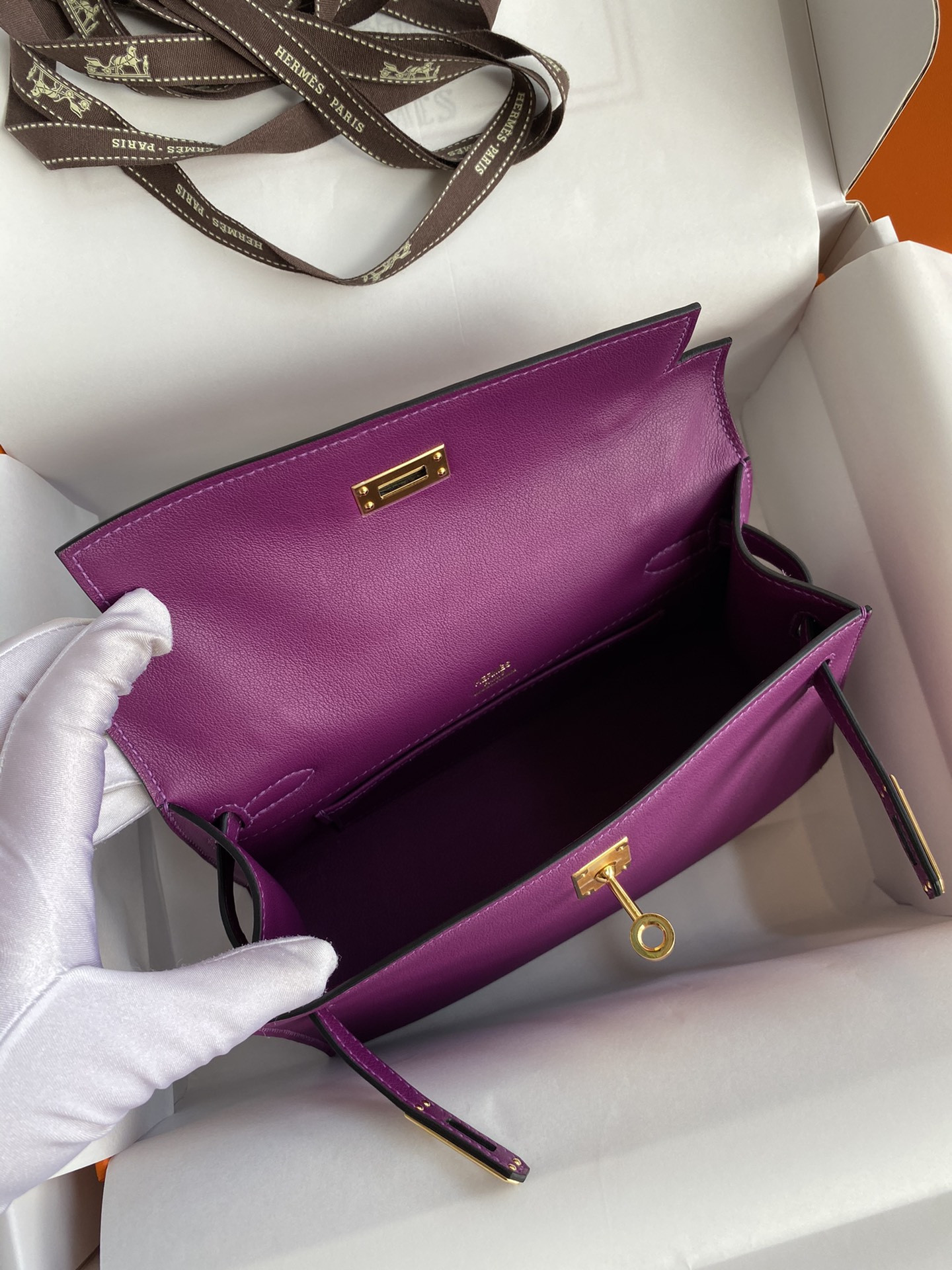 Hermès Kelly Mini Swift 22 22×7×13CM