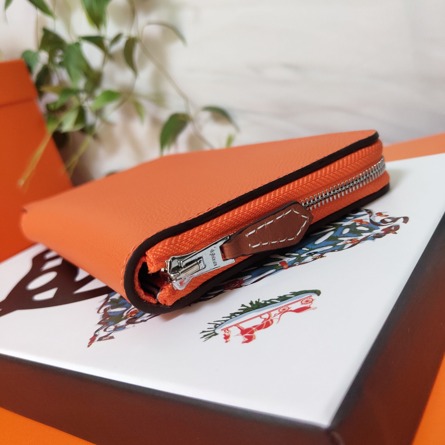 Hermès Long Wallet 20x11cm