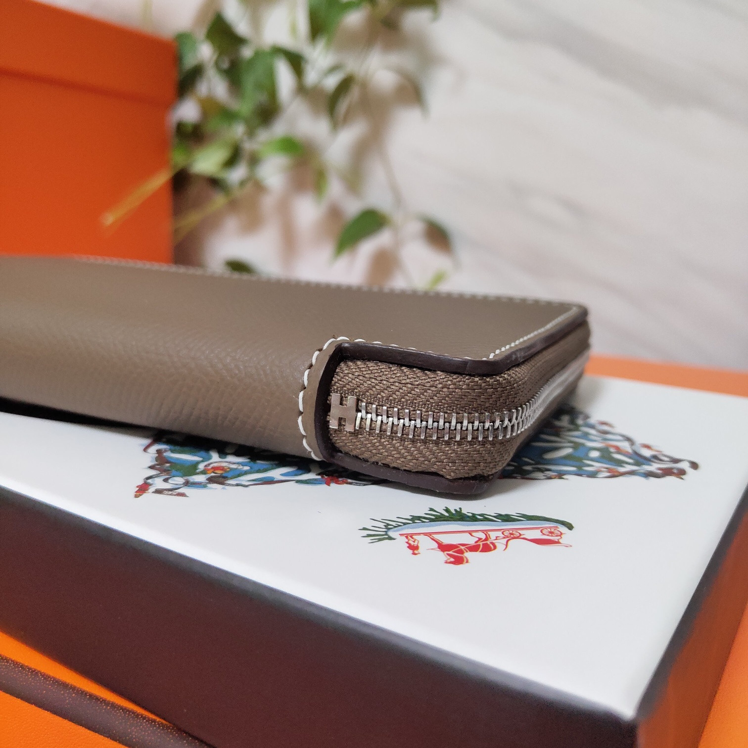 Hermès Long Wallet 20x11cm