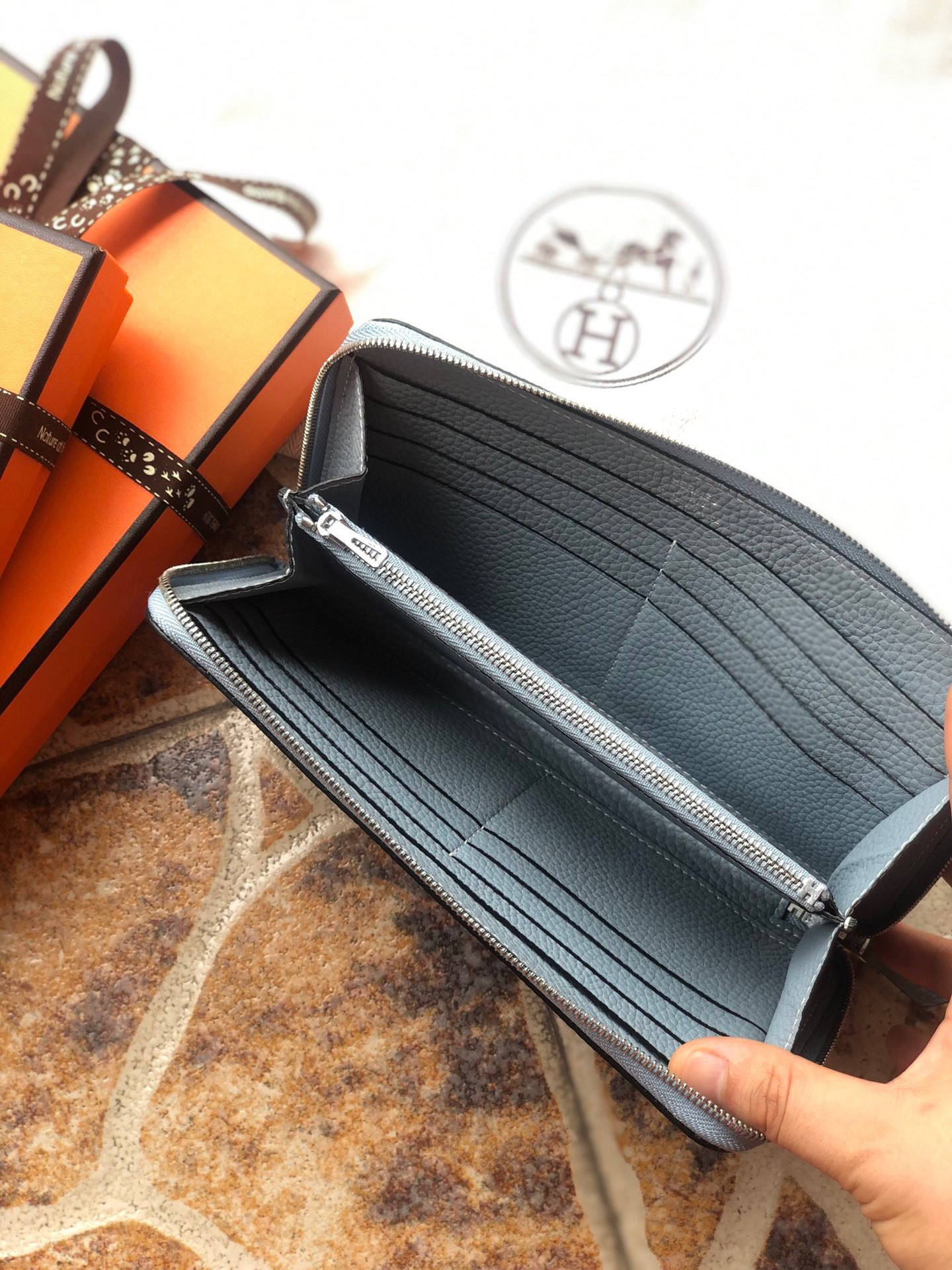 Hermès Long Wallet 20x11cm
