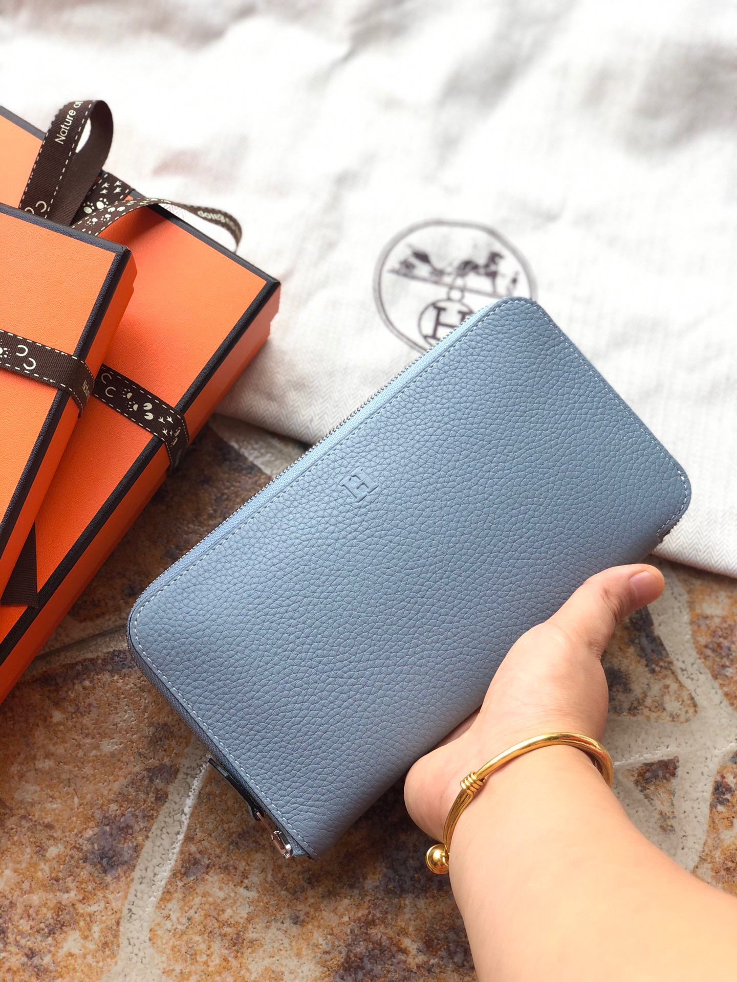Hermès Long Wallet 20x11cm