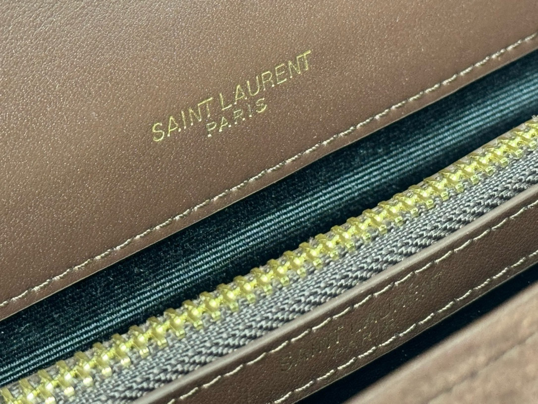 Y*L LOULOU QUILTED SUEDE 23x17x9cm