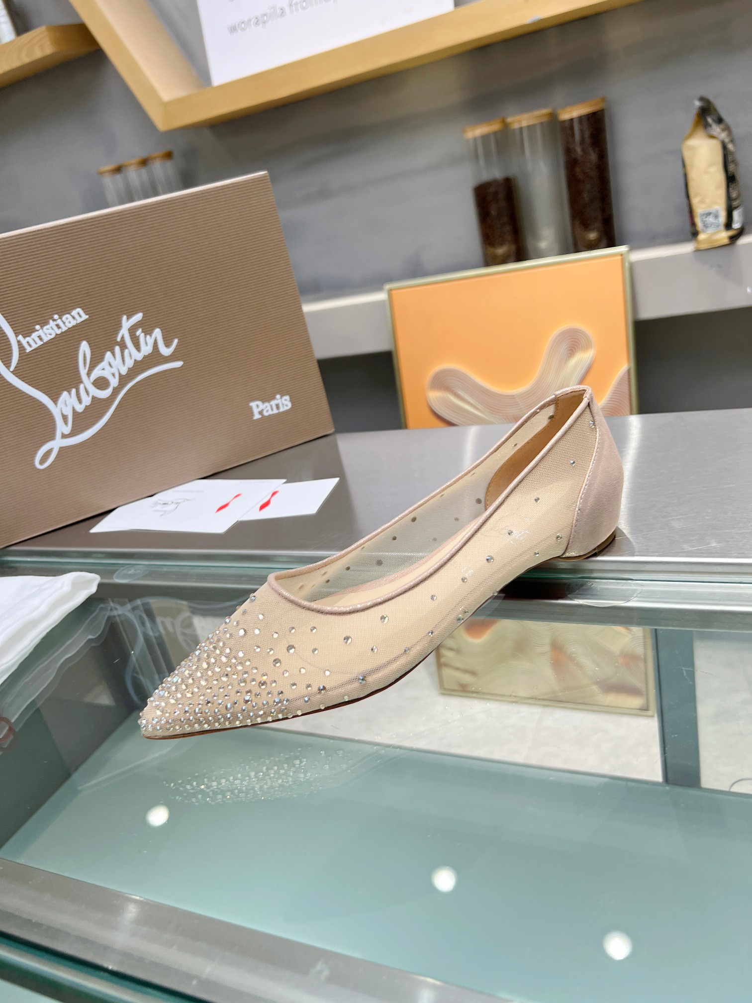 UA Ch**an Louboutin CL red-bottom shoes