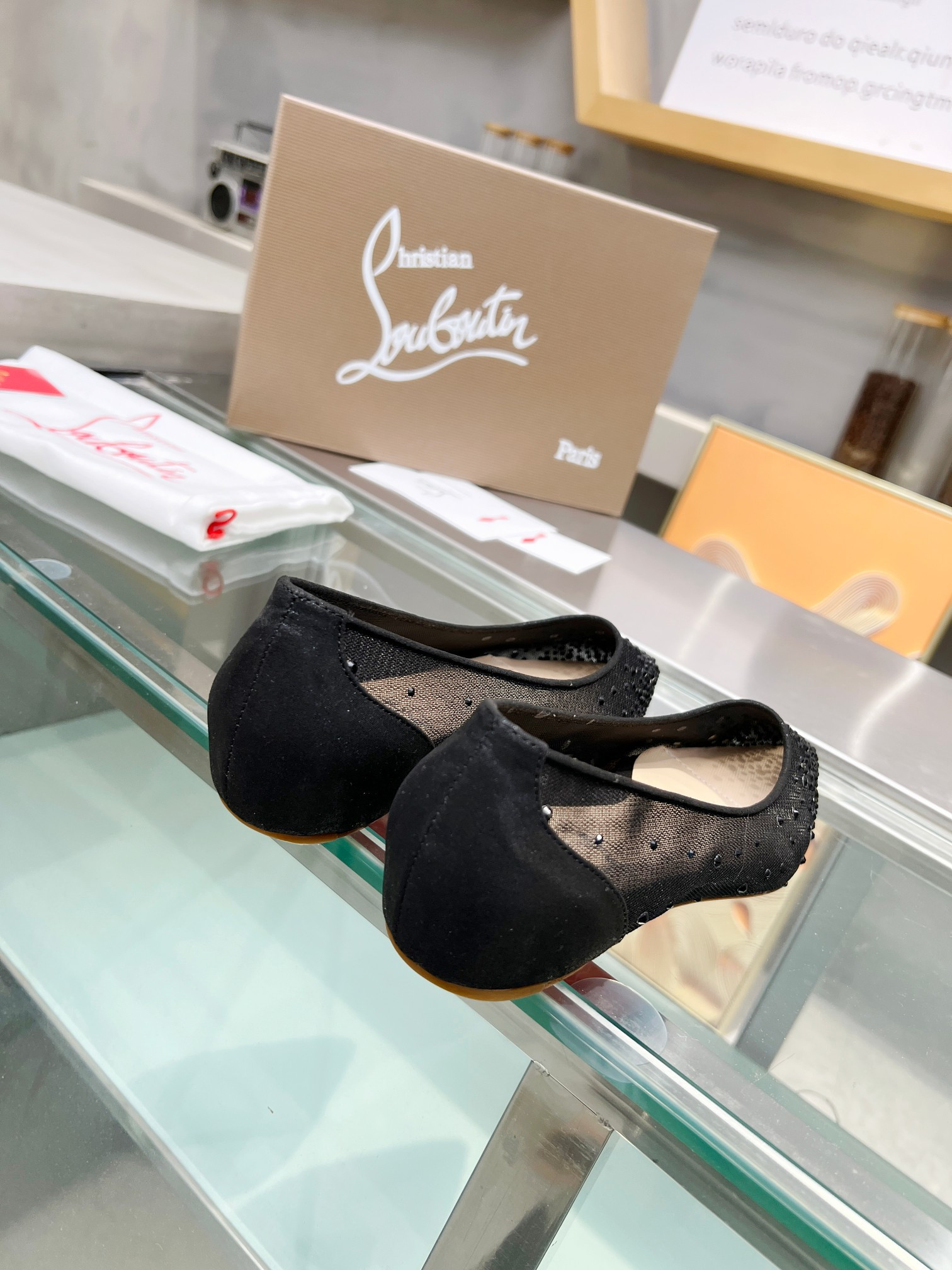 UA Ch**an Louboutin CL red-bottom shoes