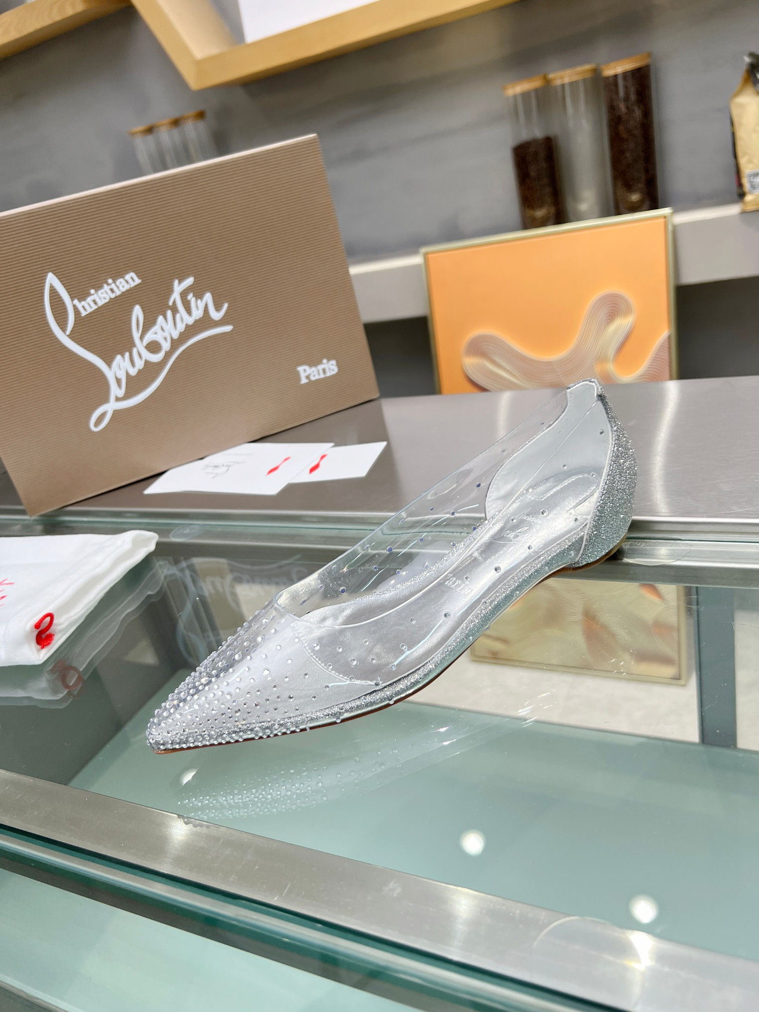UA Ch**an Louboutin CL red-bottom shoes
