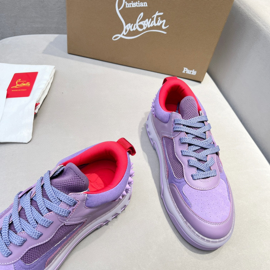 UA Ch**an Louboutin 2024 [New]ASTROLOUBI Unisex Thick-Soled Sneakers