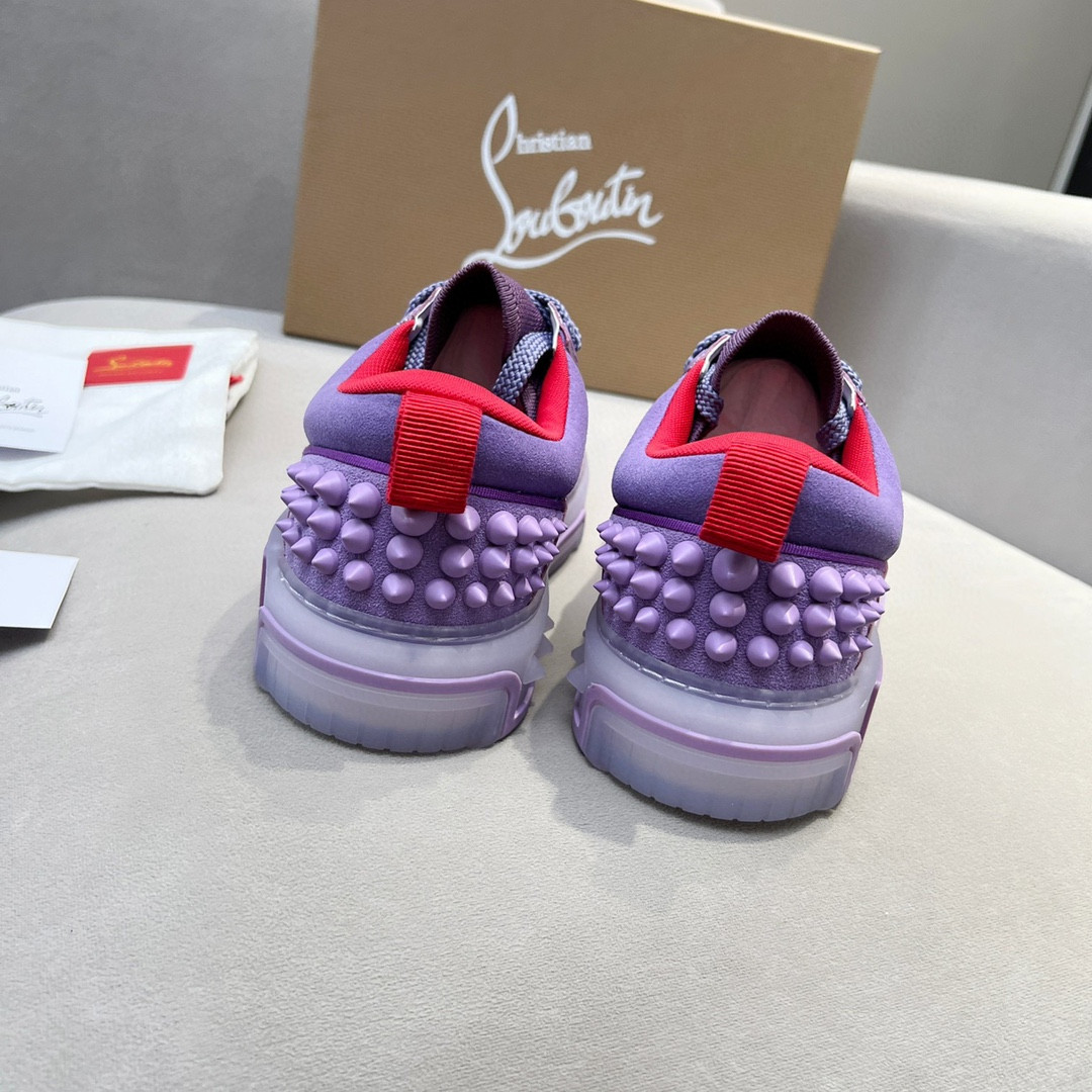 UA Ch**an Louboutin 2024 [New]ASTROLOUBI Unisex Thick-Soled Sneakers
