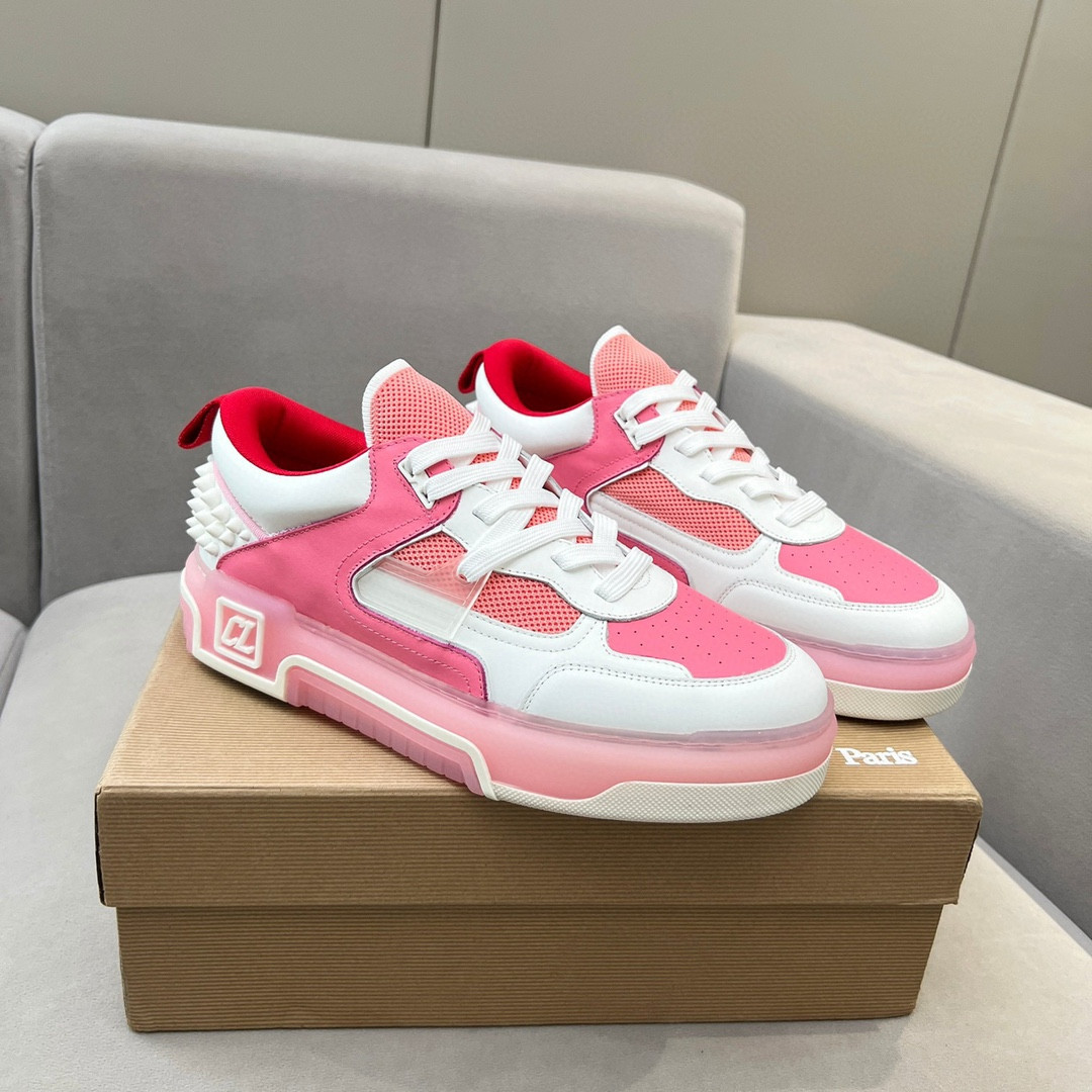 UA Ch**an Louboutin 2024 [New]ASTROLOUBI Unisex Thick-Soled Sneakers