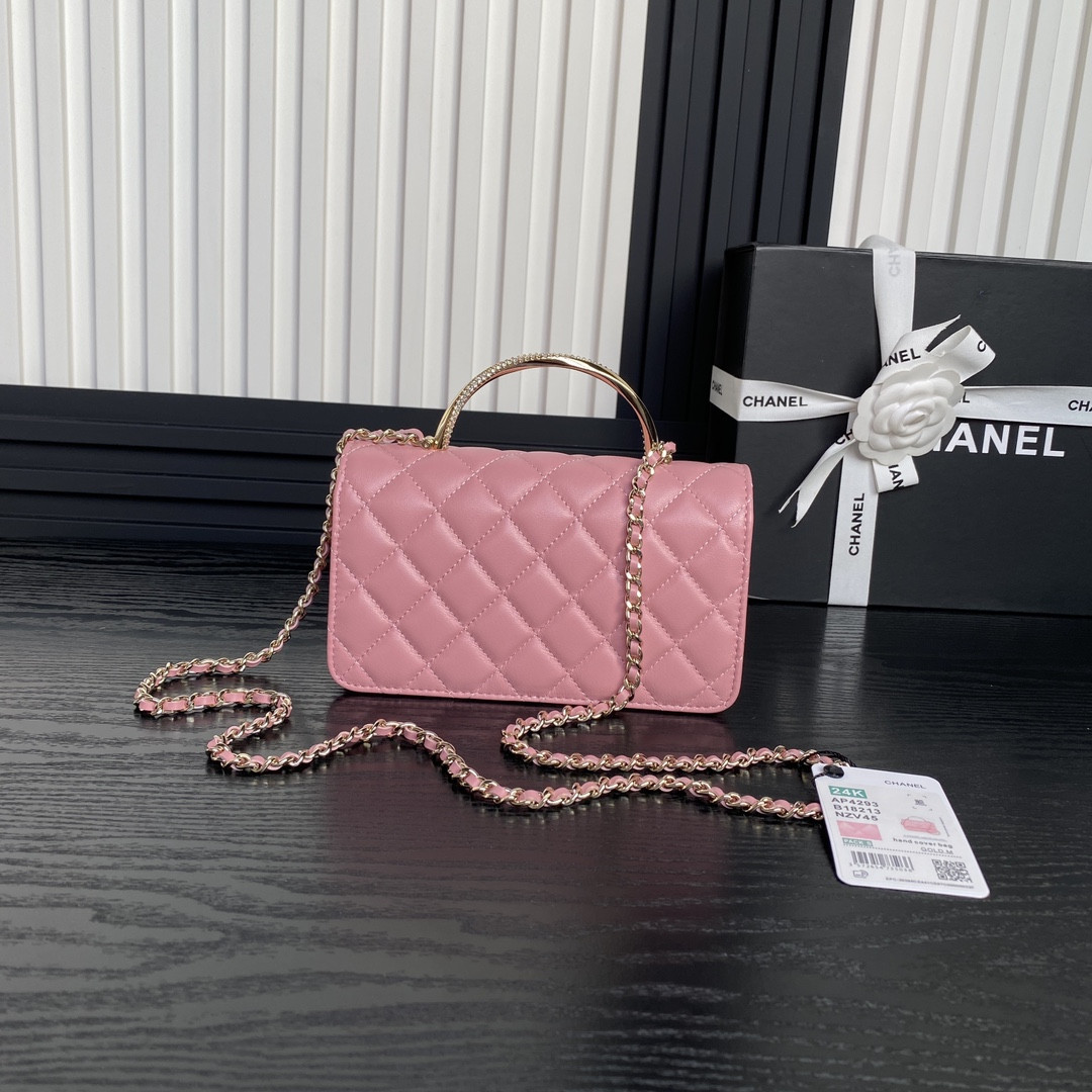 Ch*el Clutch With Chain 19cm